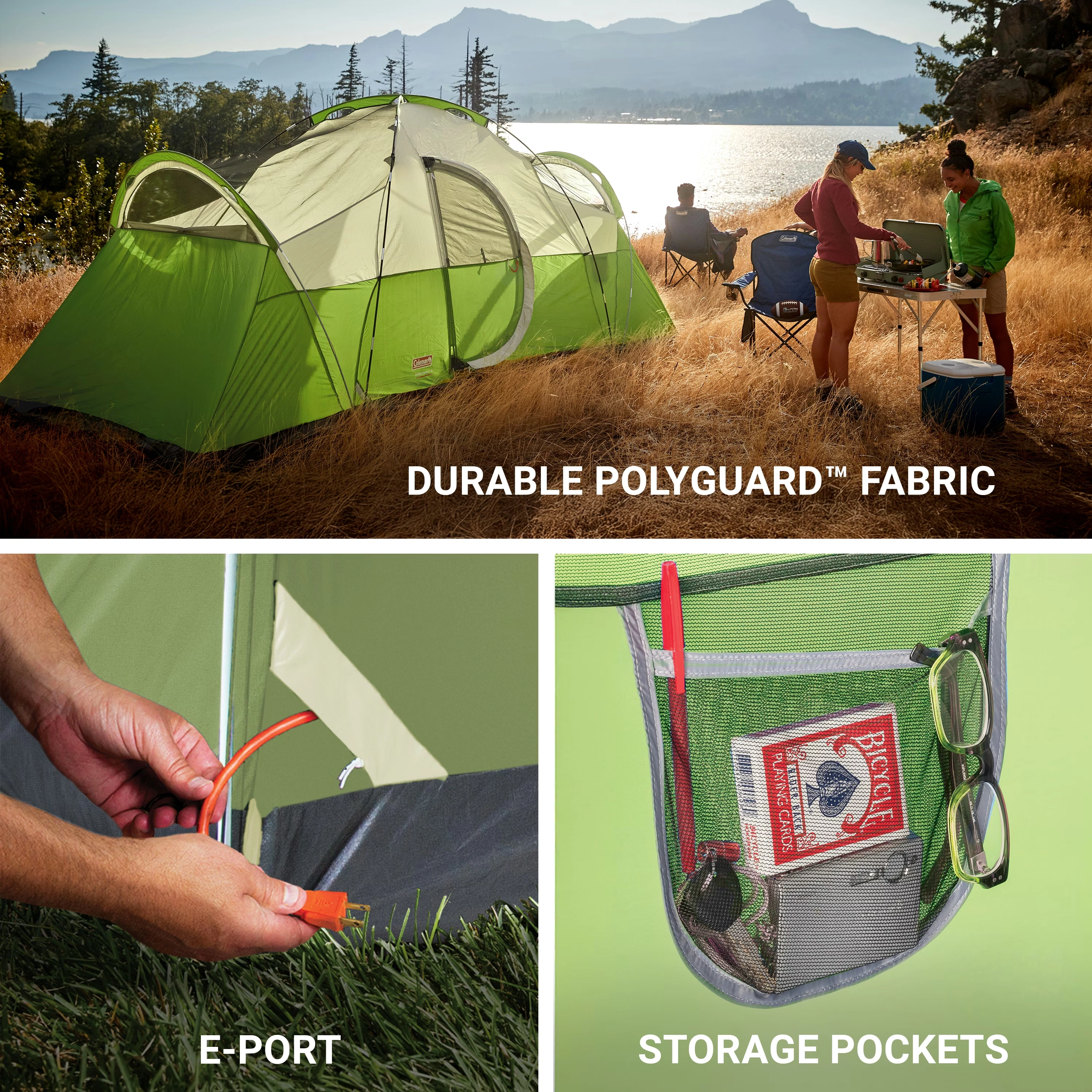 Montana™ 8-Person Tent Palm Green