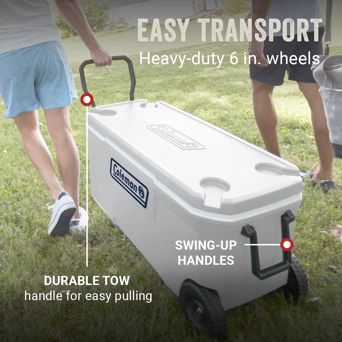 Classic Series 100-Quart Marine Wheeled Cooler