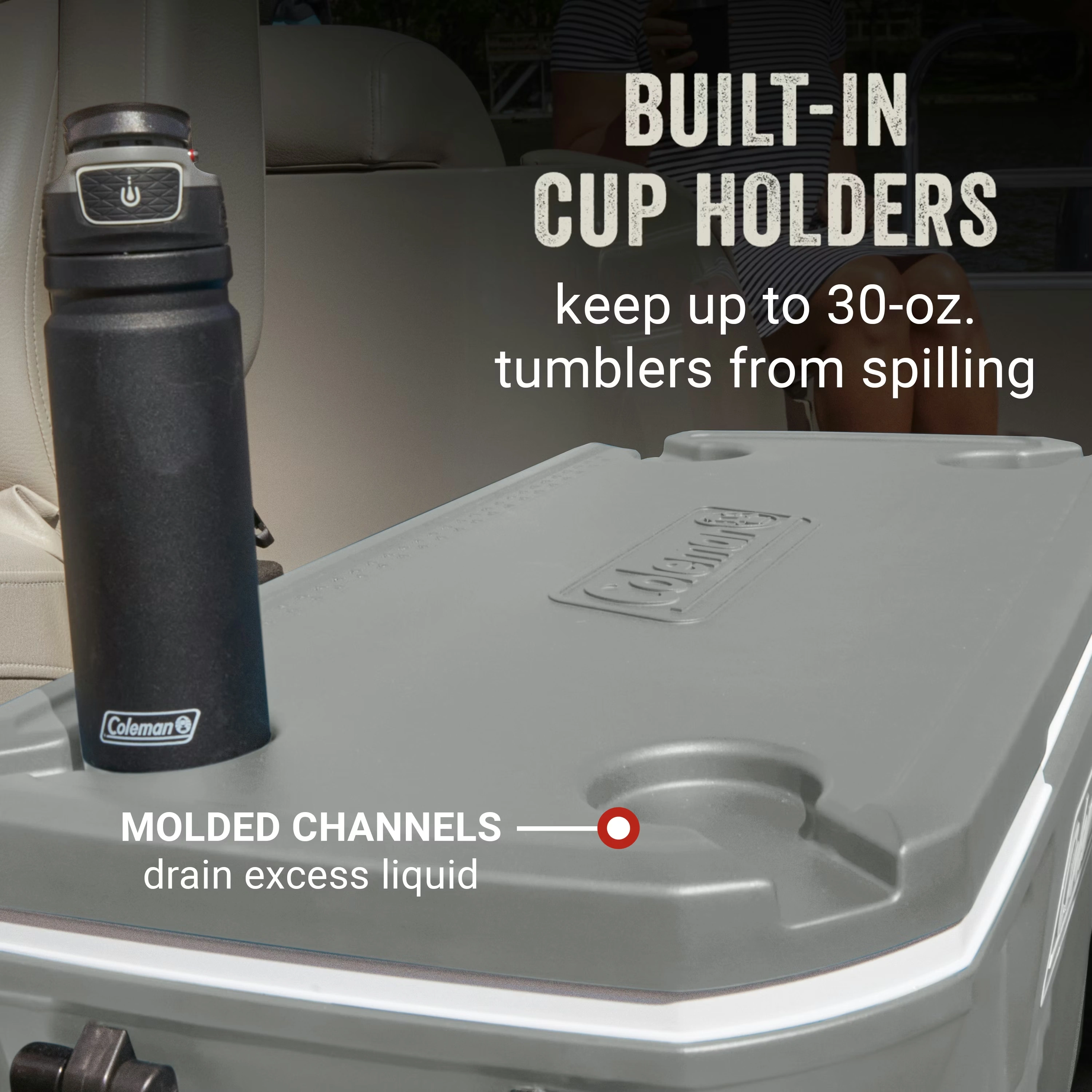 Classic Series 100-Quart Wheeled Cooler Rock 8 Classic Series 100-Quart Wheeled Cooler Rock