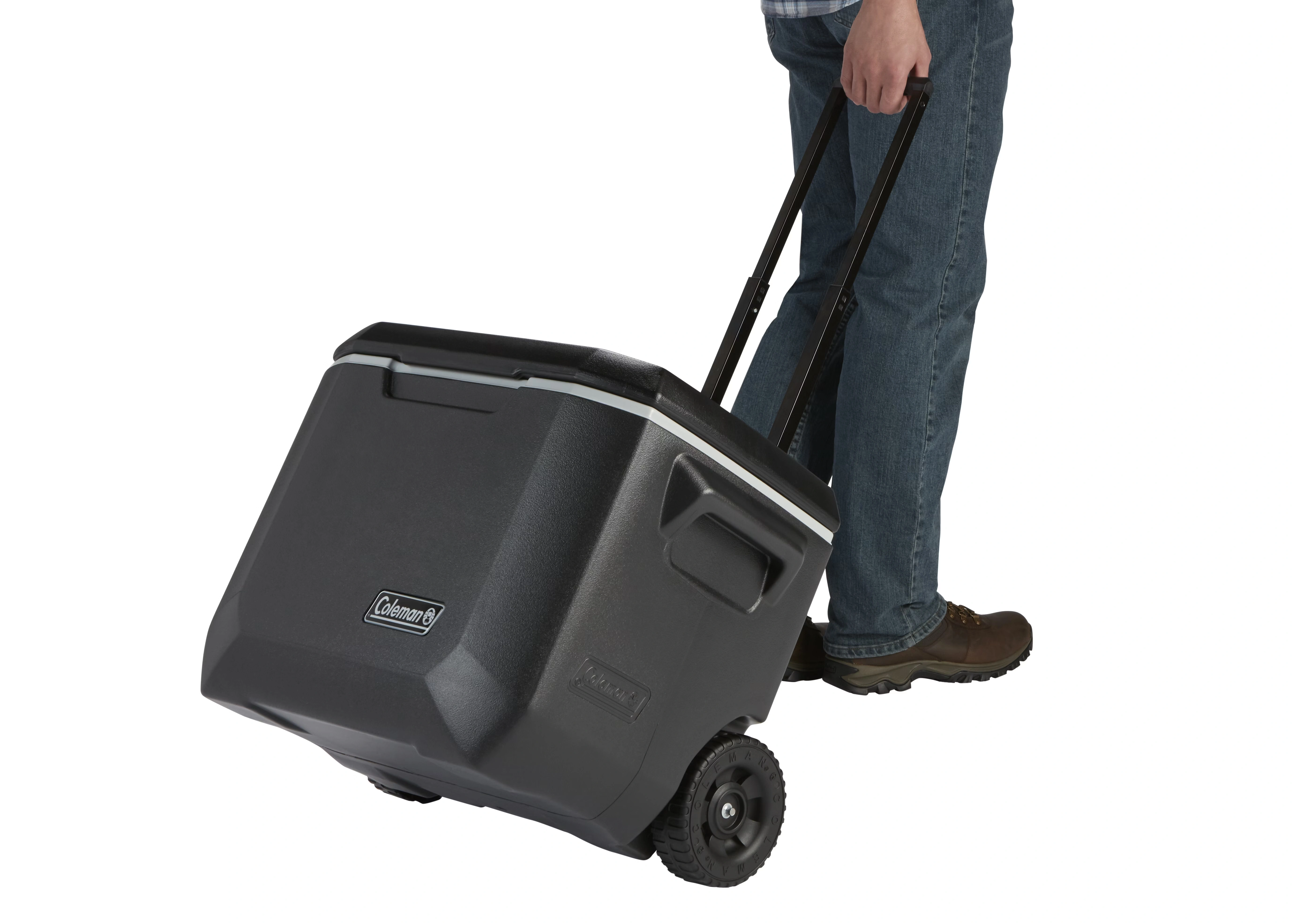 Coleman® 50-Quart Xtreme® 5-Day Hard Cooler with Wheels Black 4 Coleman® 50-Quart Xtreme® 5-Day Hard Cooler with Wheels Black
