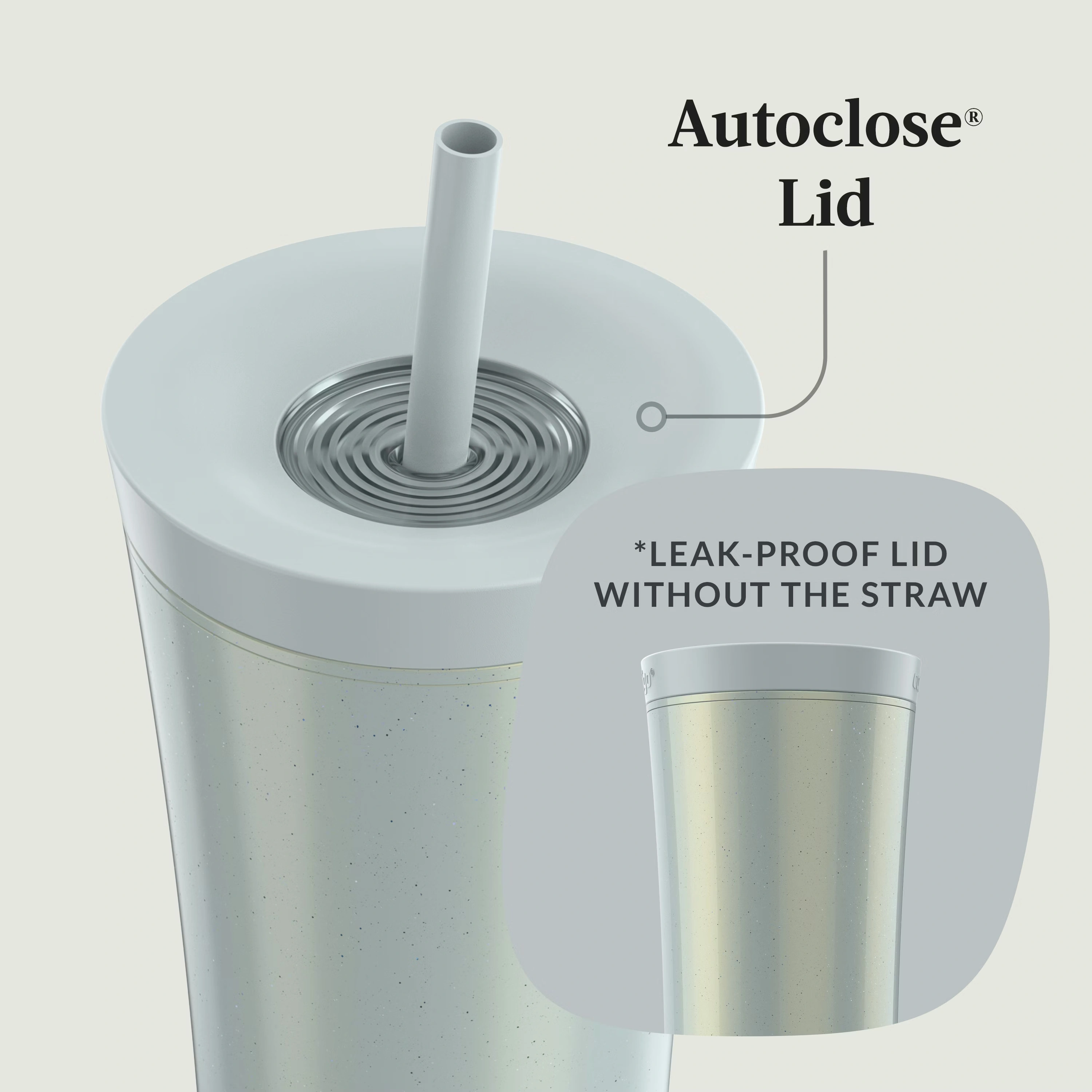 Contigo® AUTOCLOSE® Shake & Go® 20oz, Tumbler Macaroon 8 Contigo® AUTOCLOSE® Shake & Go® 20oz, Tumbler Macaroon