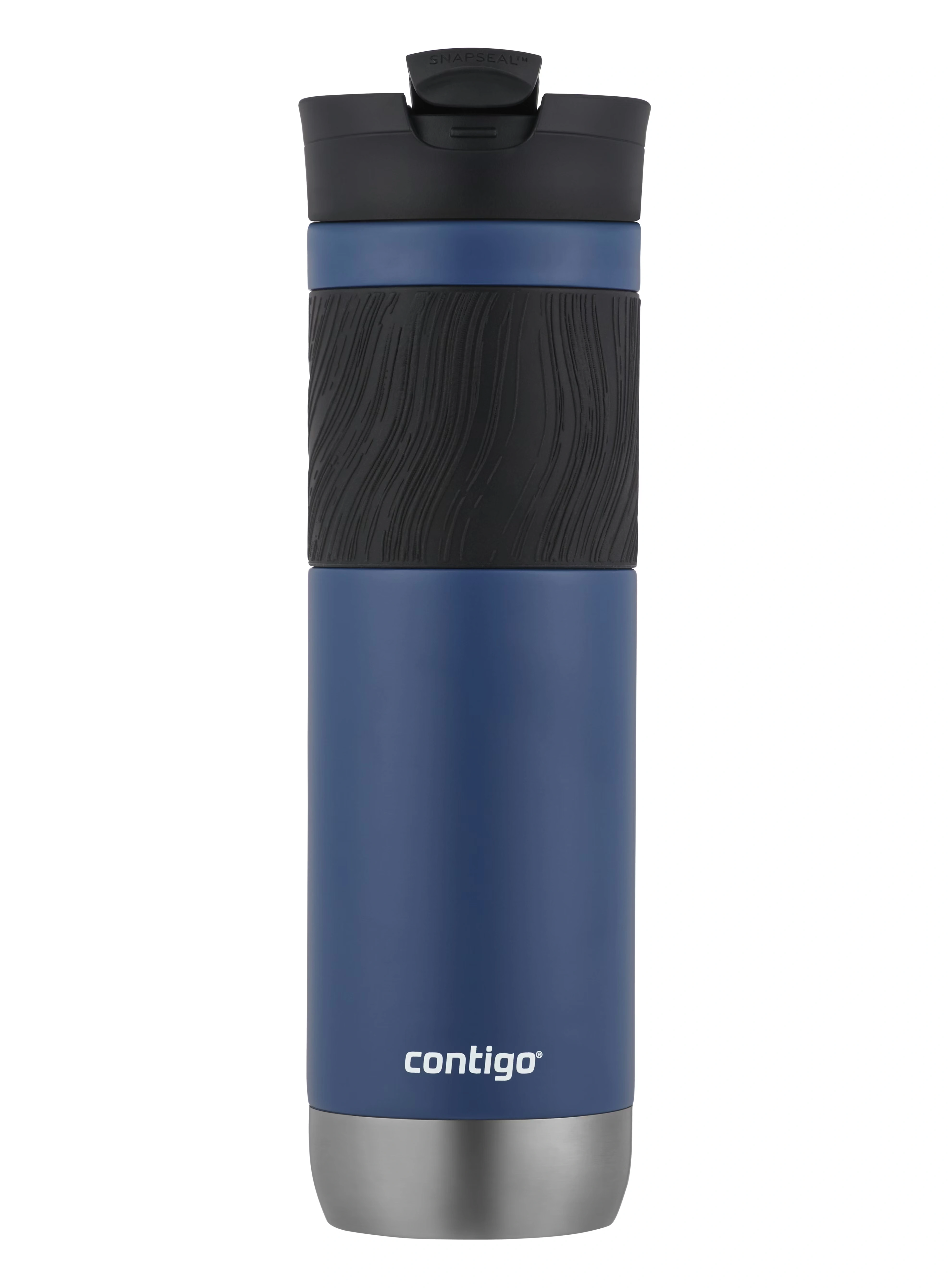 Contigo® Byron 2.0 Stainless Steel Travel Mug with SNAPSEAL™ Lid and Grip, 24oz Blue Corn