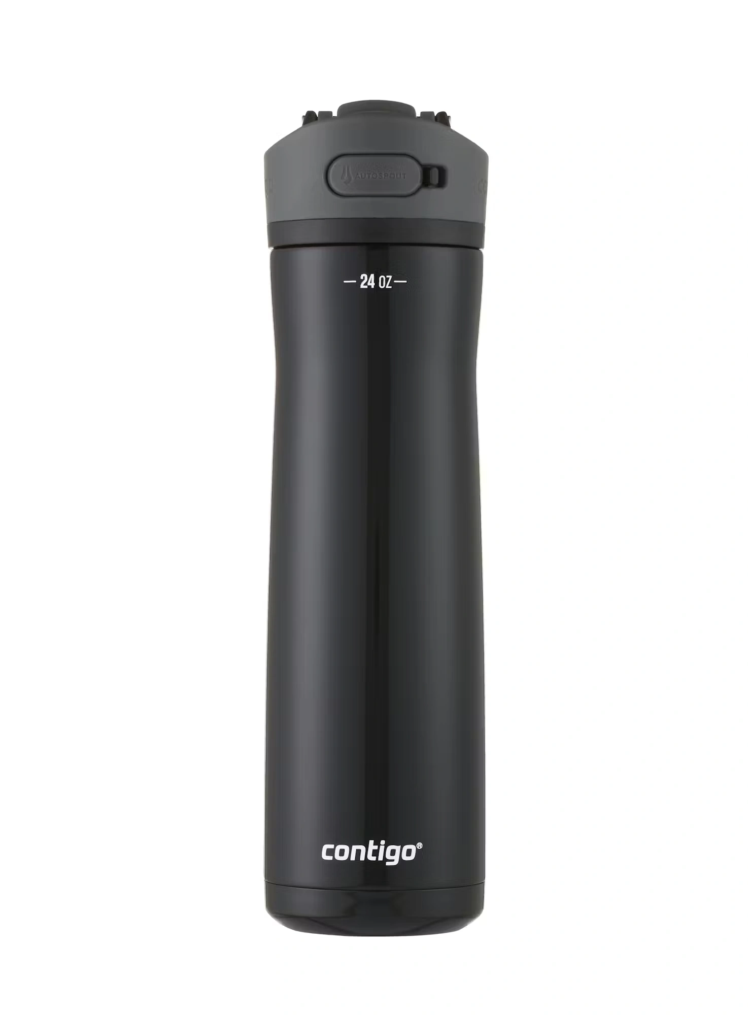 Contigo® Ashland Chill 2.0 Stainless Steel Water Bottle with AUTOSPOUT® Lid, 24oz Licorice