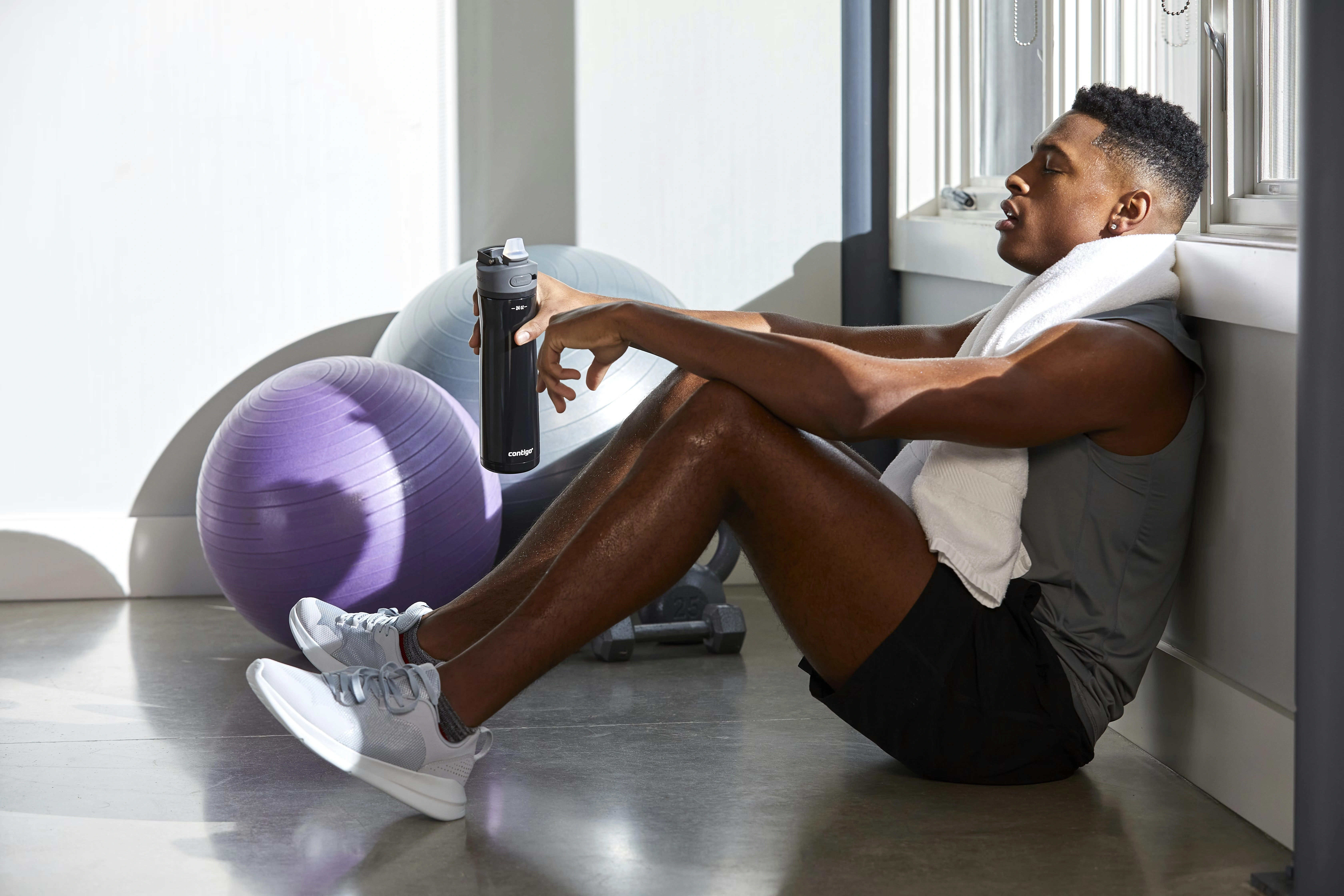 Contigo® Ashland Chill 2.0 Stainless Steel Water Bottle with AUTOSPOUT® Lid, 24oz Licorice