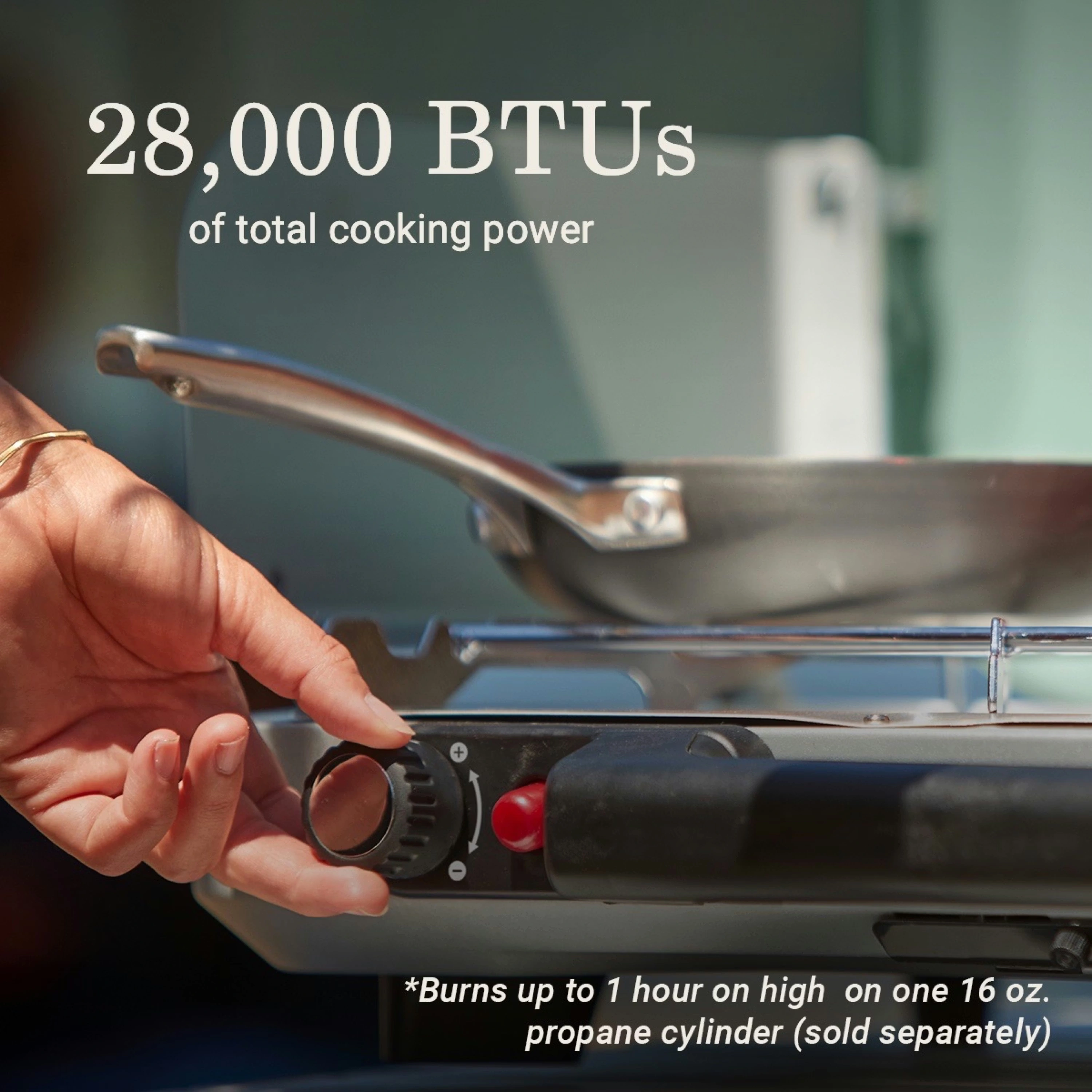 Cascade™ 328 3-Burner Camping Stove