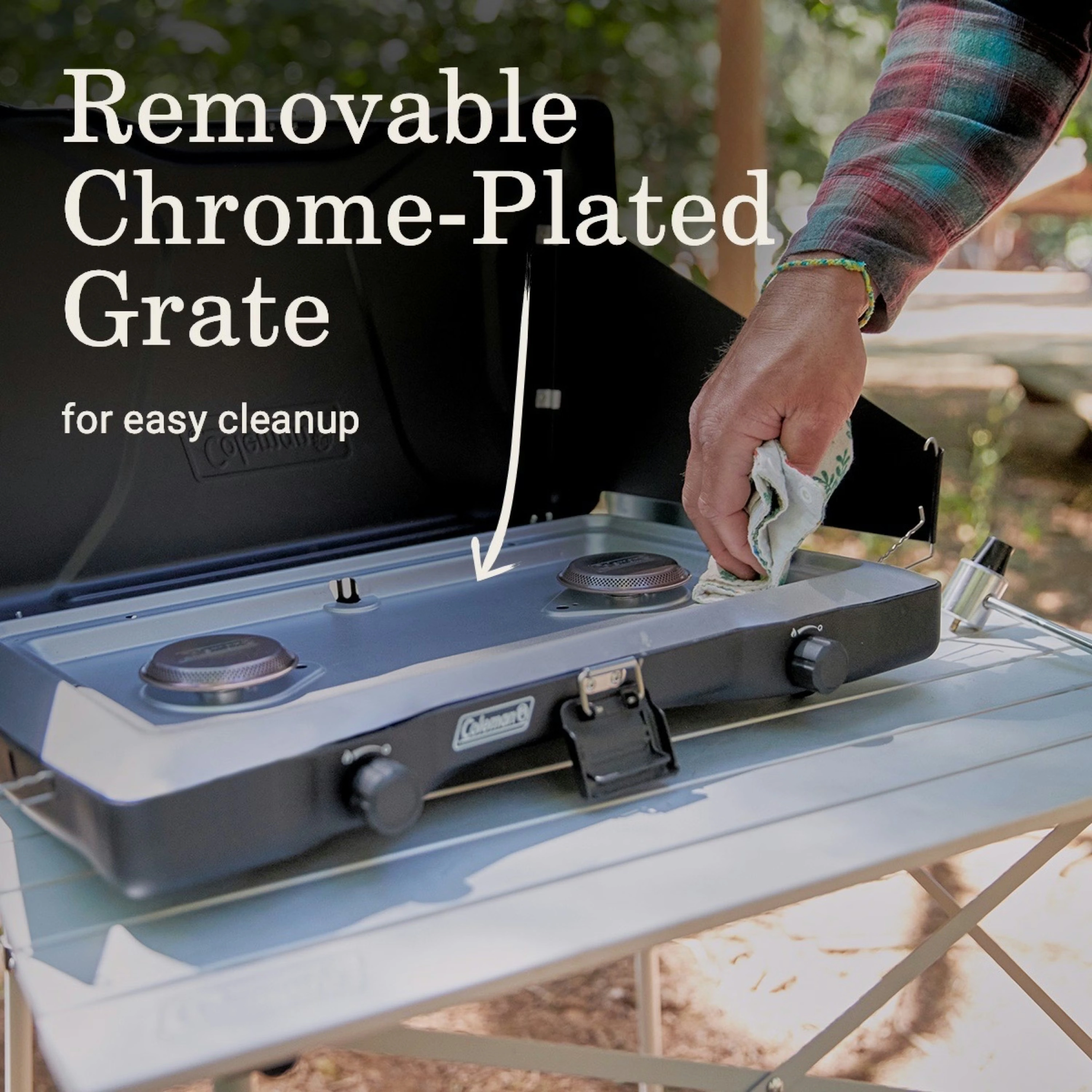 Triton™ 2-Burner Propane Camping Stove