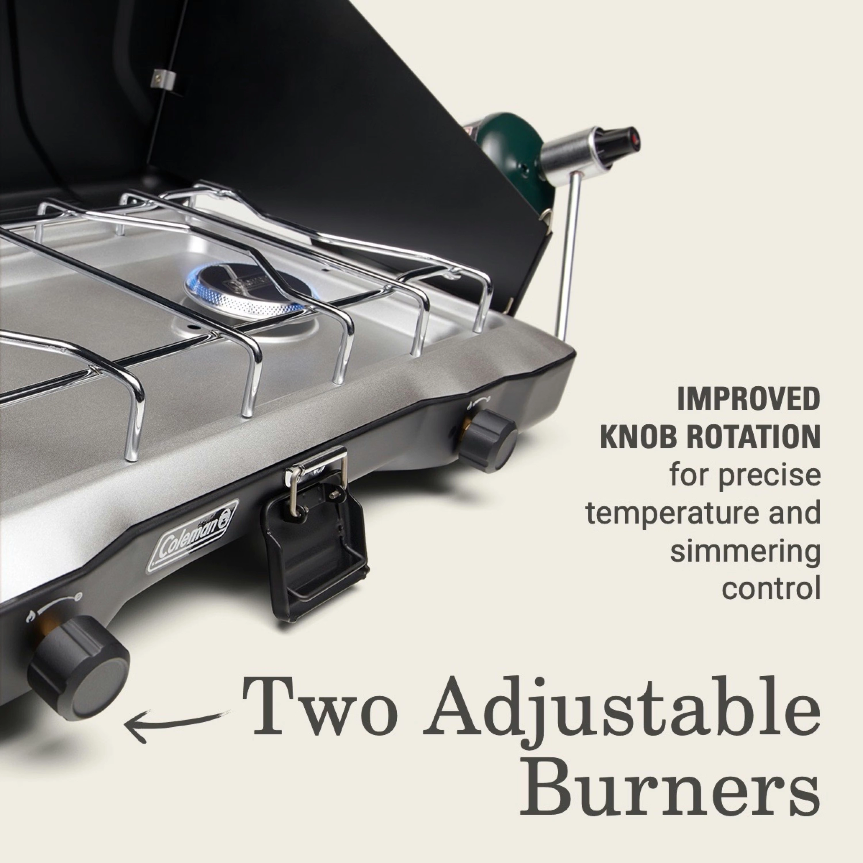 Triton™ 2-Burner Propane Camping Stove
