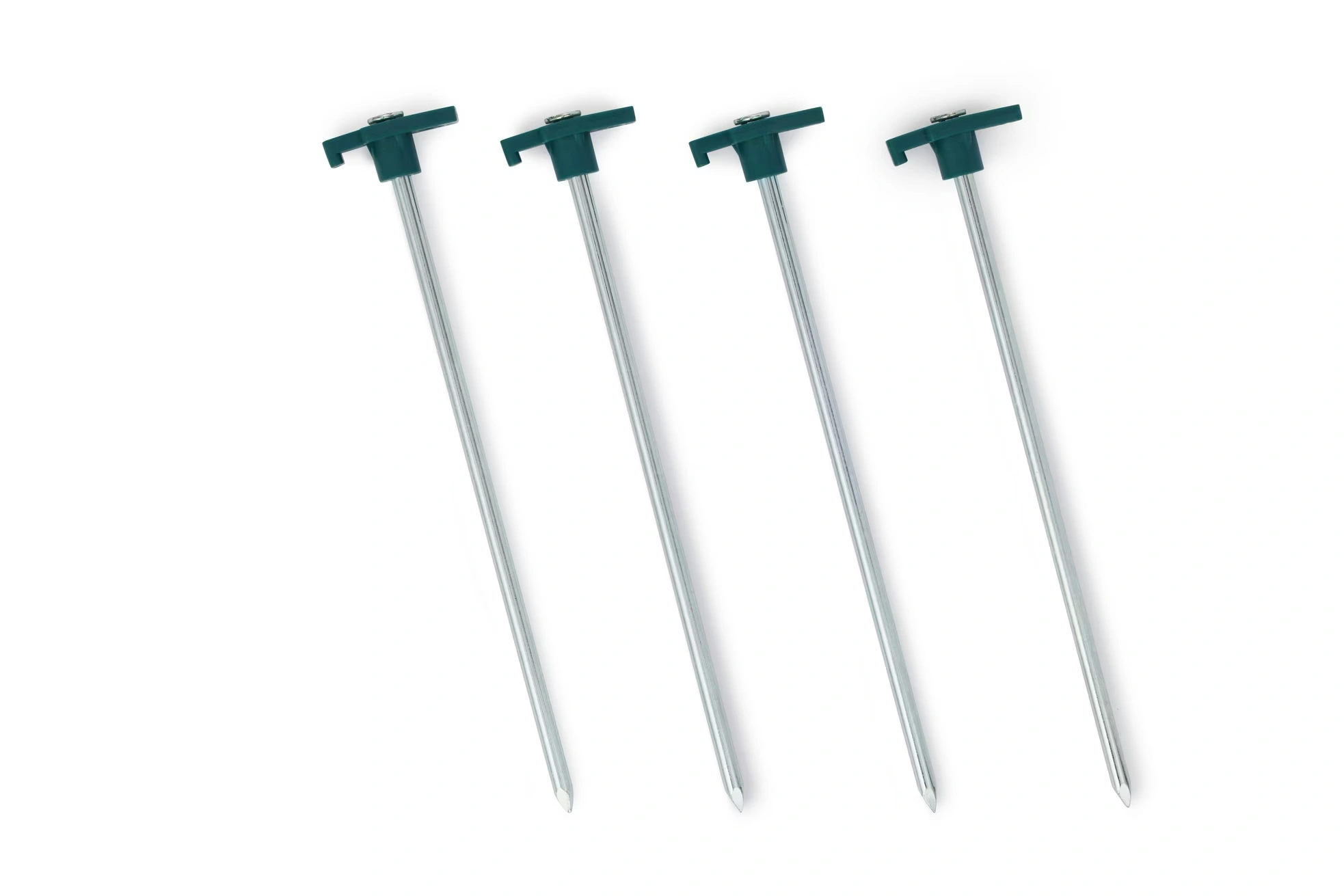 10-In. Steel Tent Stakes