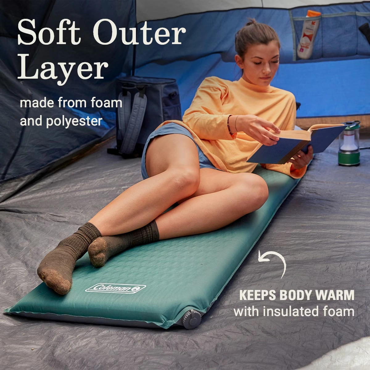 Silver Springs™ Self-Inflating Camping Pad​