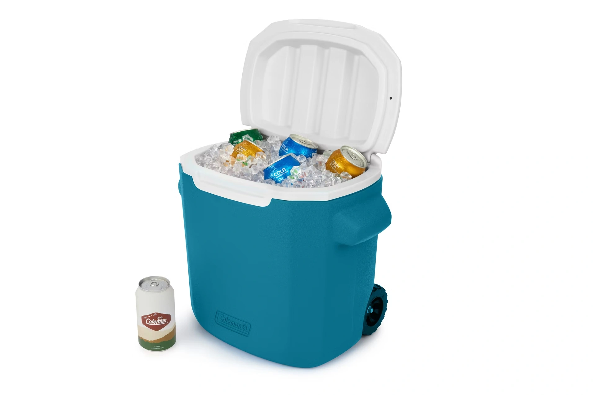 Chiller™ 28-Quart Cooler With Wheels Deep Ocean 3 Chiller™ 28-Quart Cooler With Wheels Deep Ocean