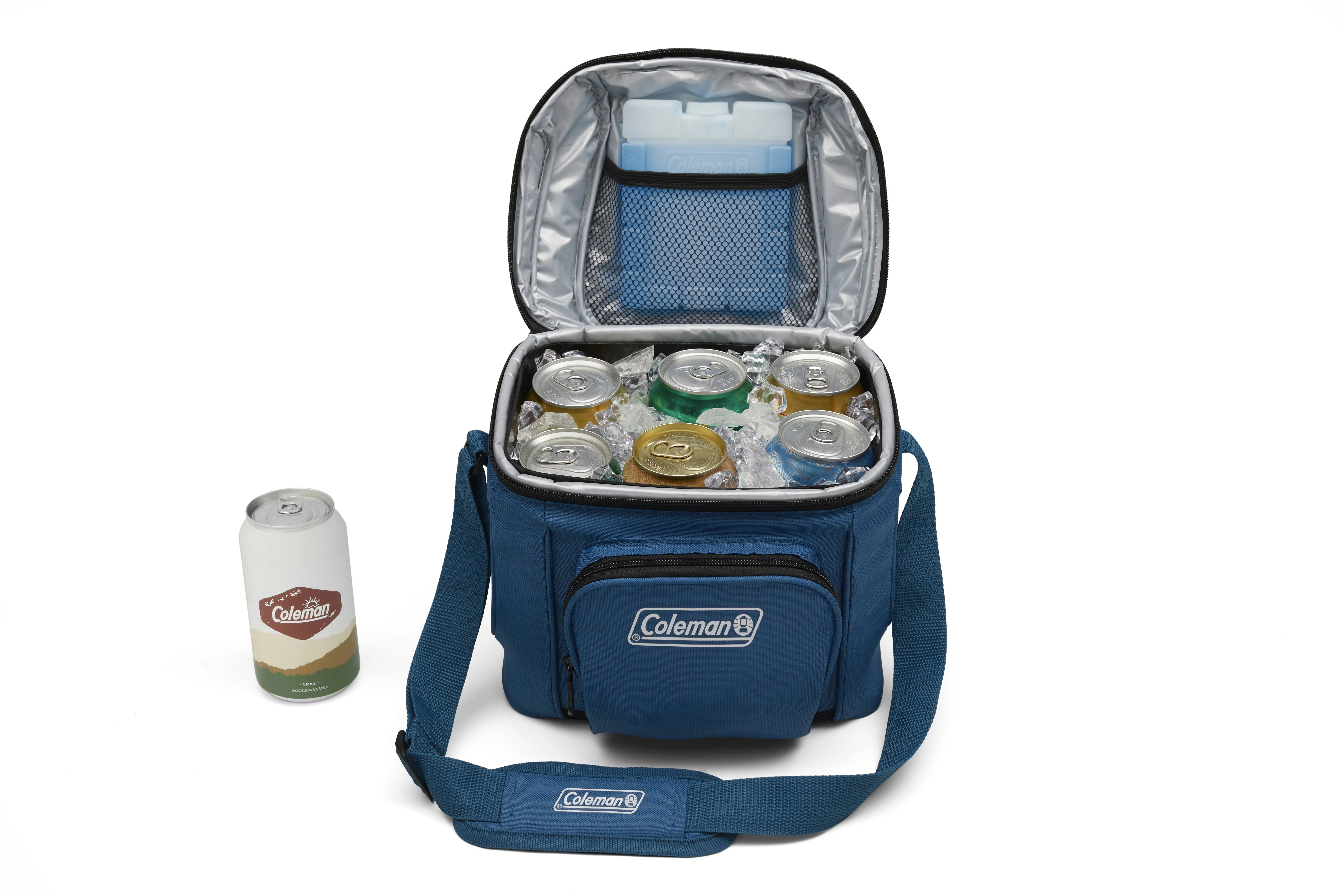 CHILLER™ 9-Can Soft-Sided Portable Cooler Deep Ocean 3 CHILLER™ 9-Can Soft-Sided Portable Cooler Deep Ocean
