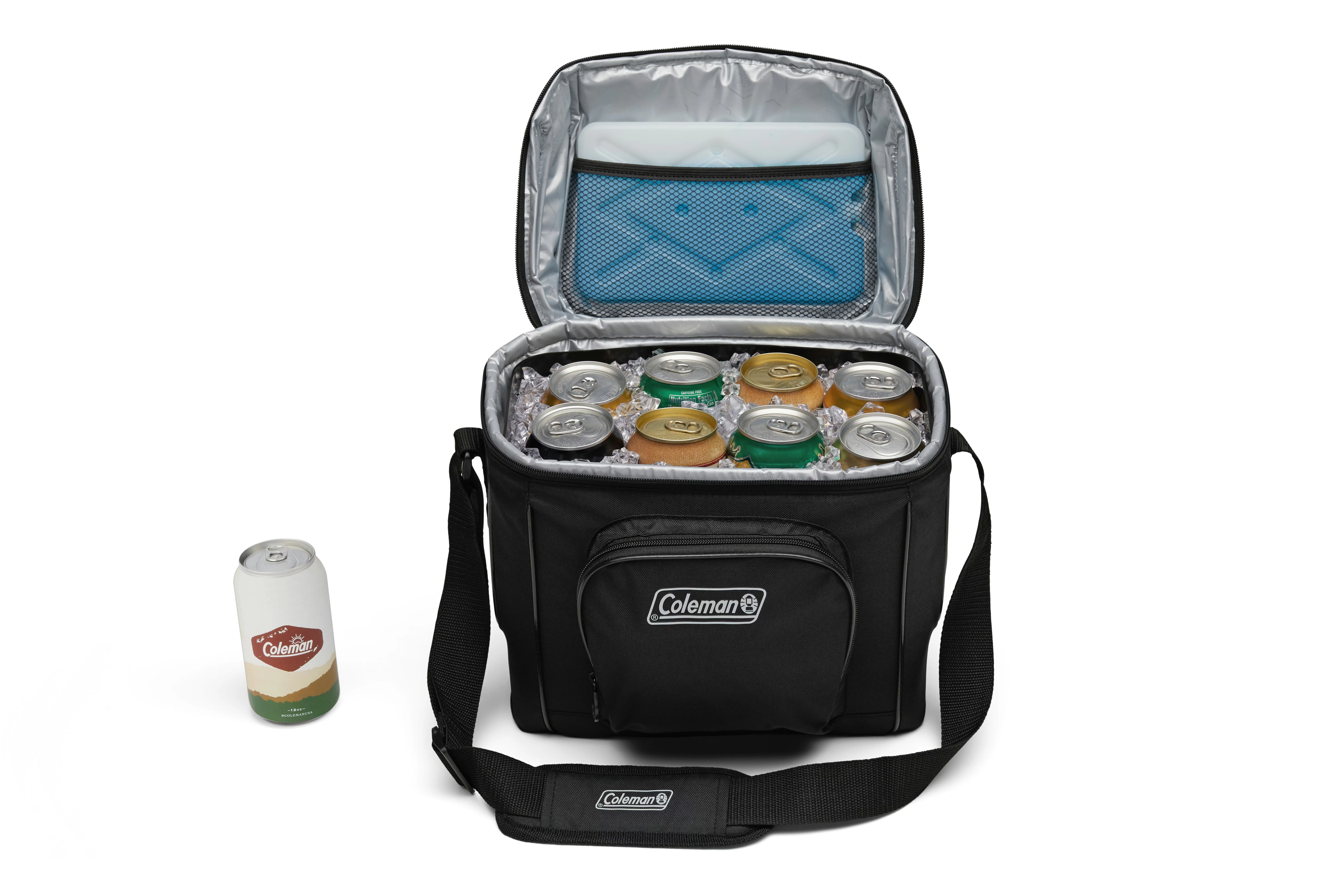CHILLER™ 16-Can Soft-Sided Portable Cooler Black