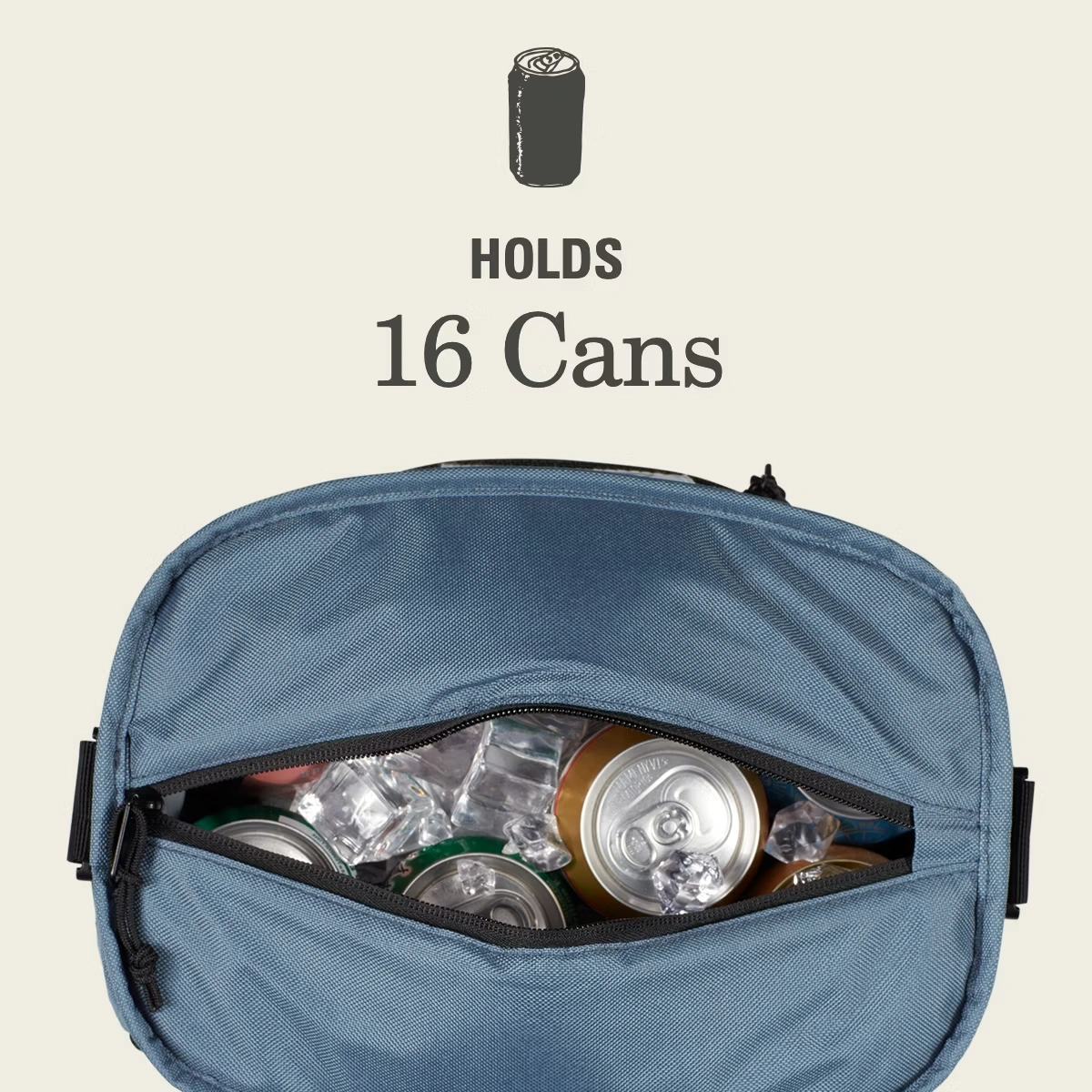 TranslatR™ 16-Can Convertible Soft-Sided Cooler Totepack Blue