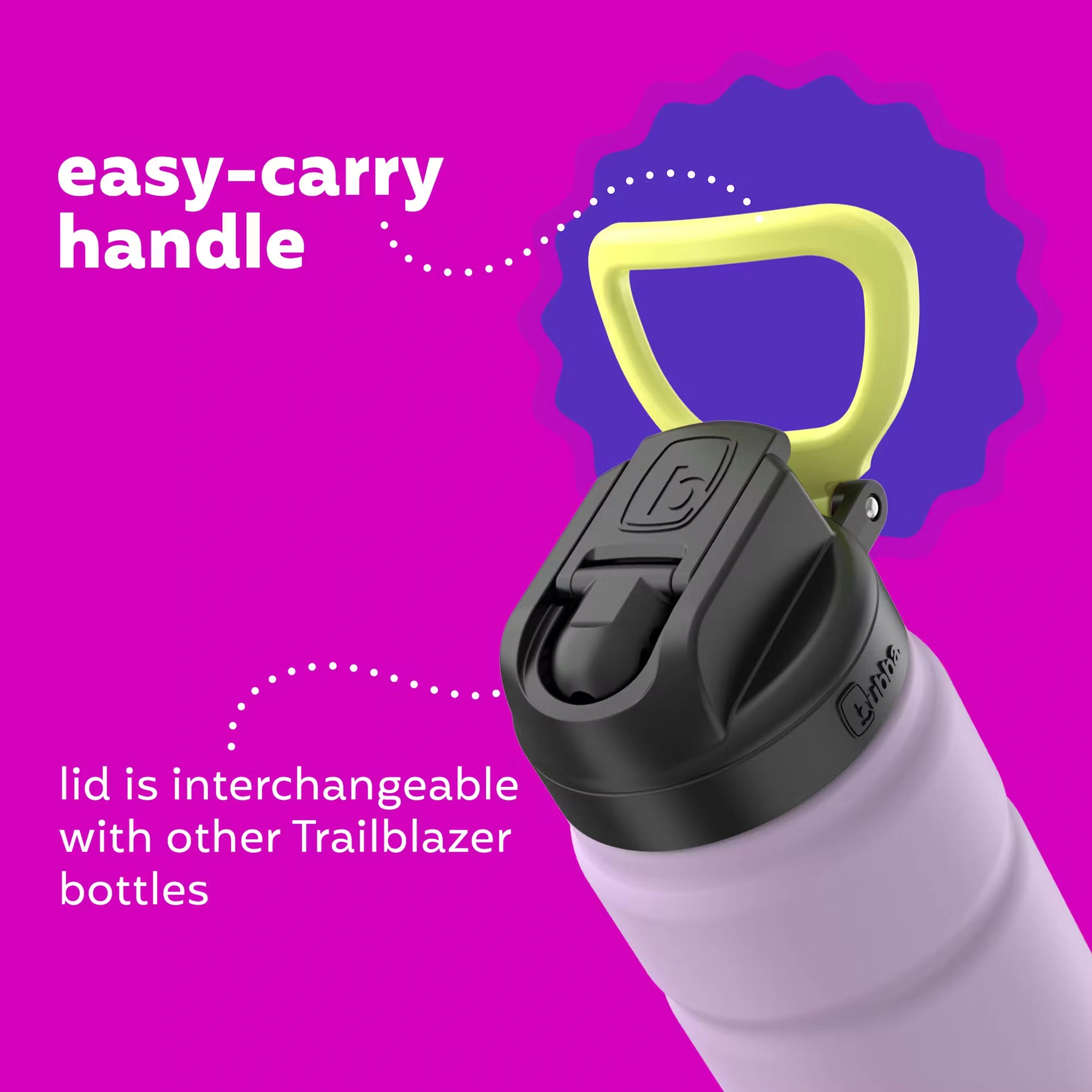 bubba Trailblazer Insulated Water Bottle with Straw Lid, 24oz