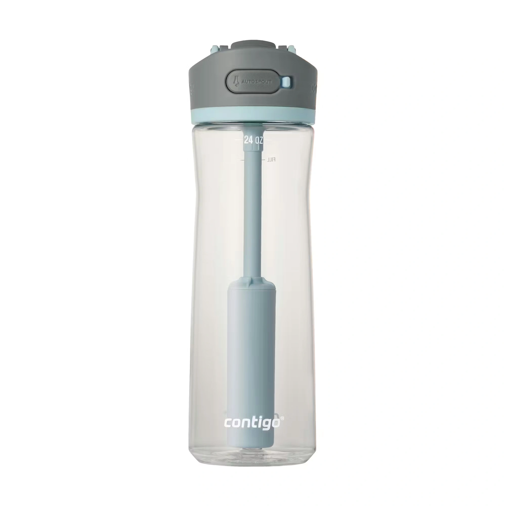 Contigo® Wells Straw Filtration Tritan Water Bottle with AUTOSPOUT® LID, 24oz Salt