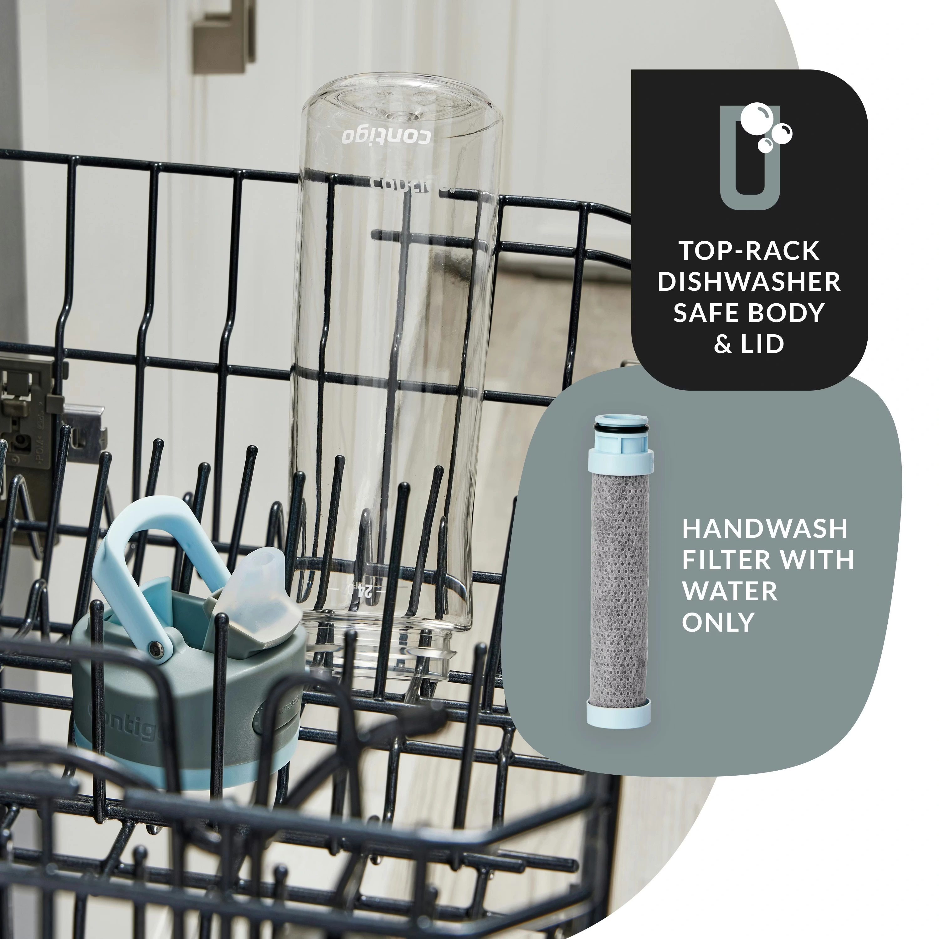 Contigo® Wells Straw Filtration Tritan Water Bottle with AUTOSPOUT® LID, 24oz Salt 5 Contigo® Wells Straw Filtration Tritan Water Bottle with AUTOSPOUT® LID, 24oz Salt