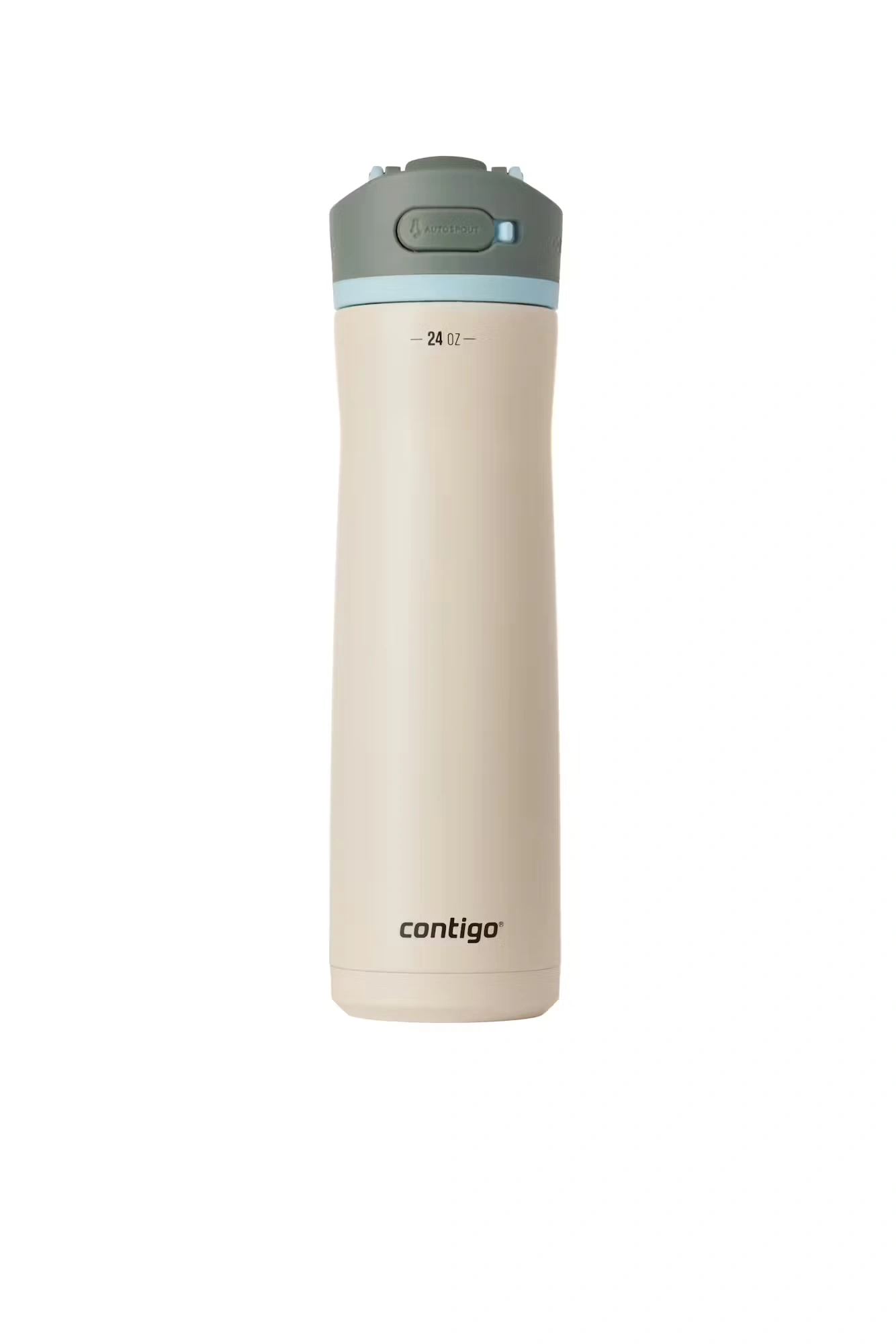 Contigo® Wells Chill Stainless Steel Filter Water Bottle with AUTOSPOUT® Straw Lid, 24 Oz. Salt