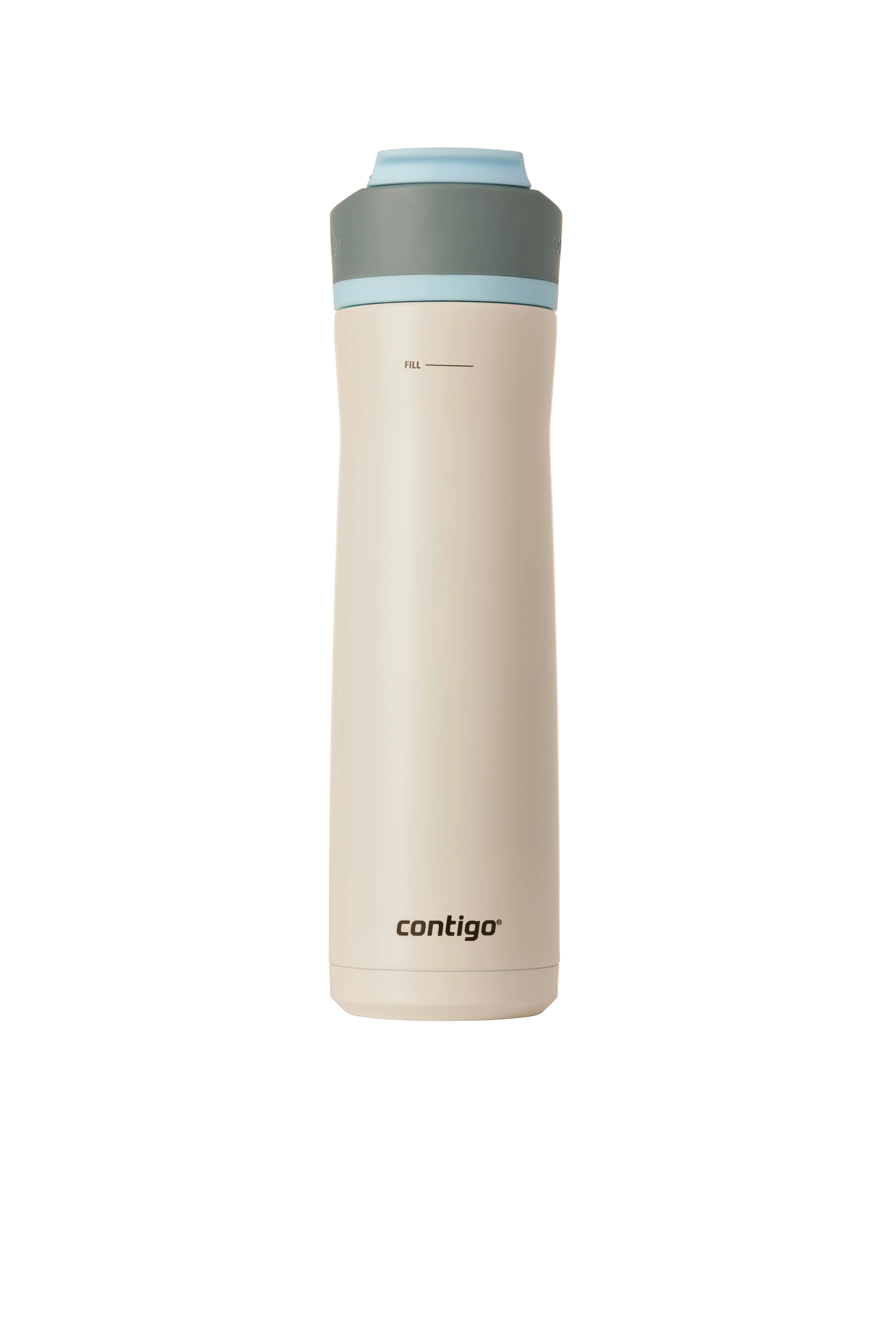 Contigo® Wells Chill Stainless Steel Filter Water Bottle with AUTOSPOUT® Straw Lid, 24 Oz. Salt