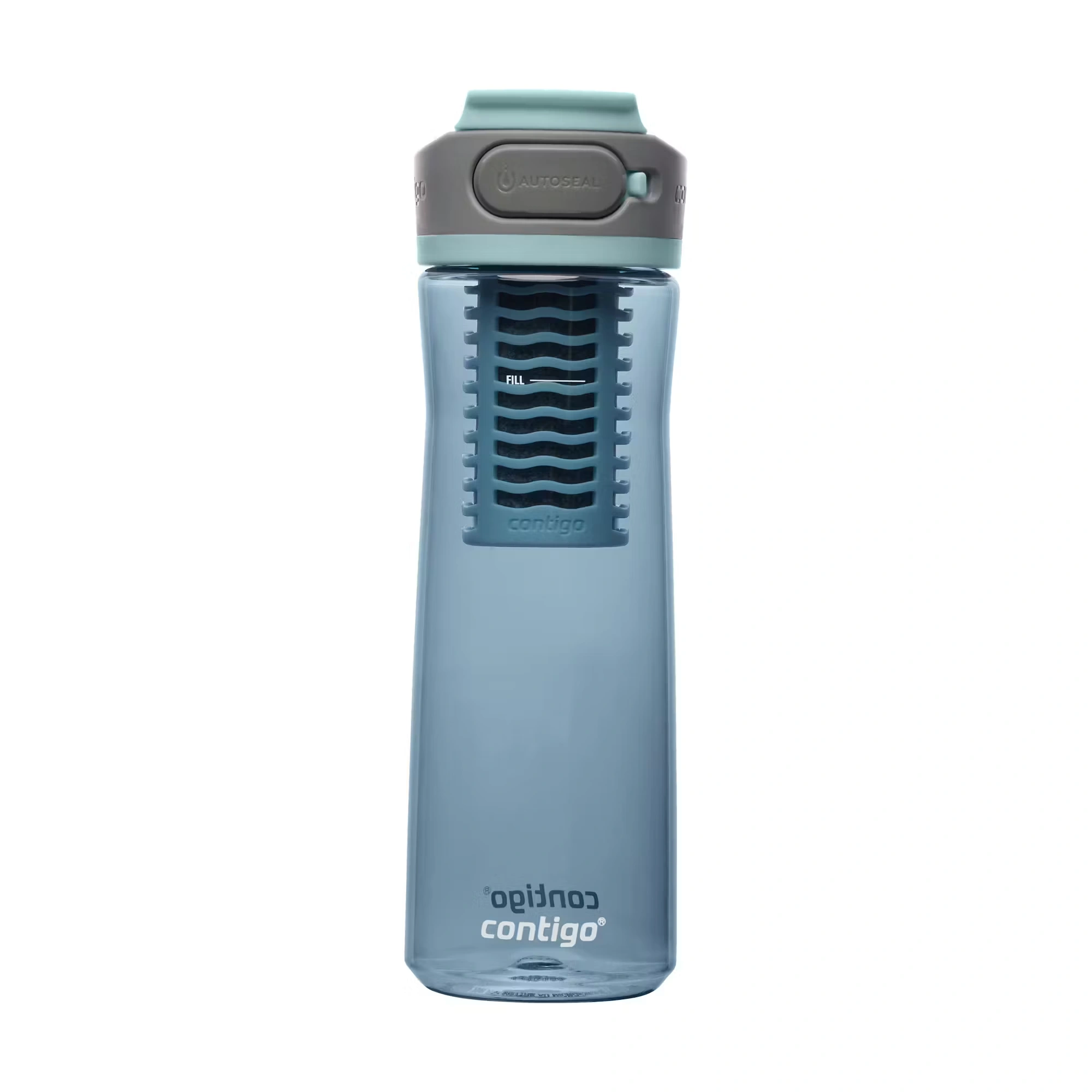 Contigo® Clybourn Freeflow Filtration Tritan Water Bottle with AUTOSEAL® LID, 24oz Dark Ice