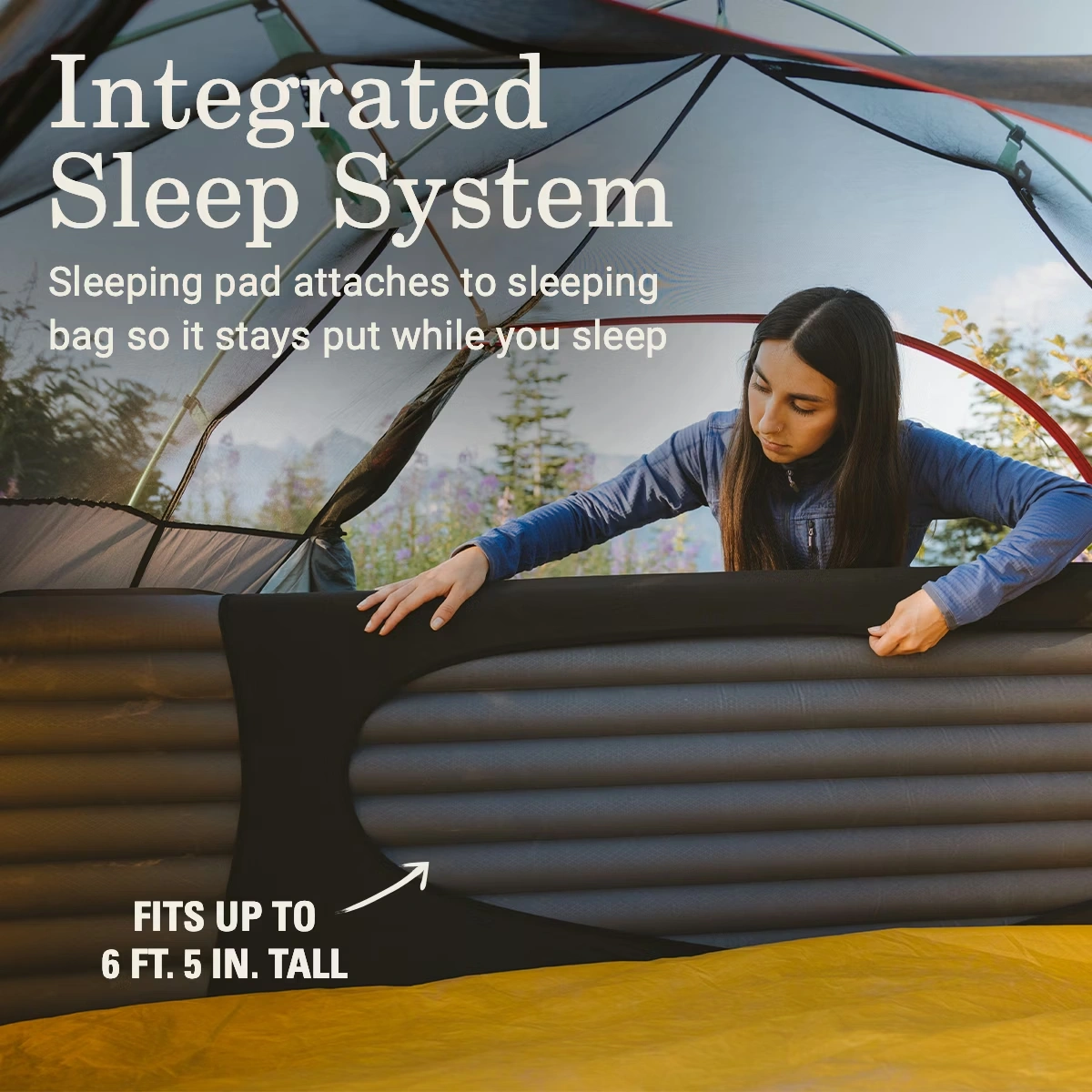 PEAK1™ 20°F Mummy Down Sleeping Bag - Regular