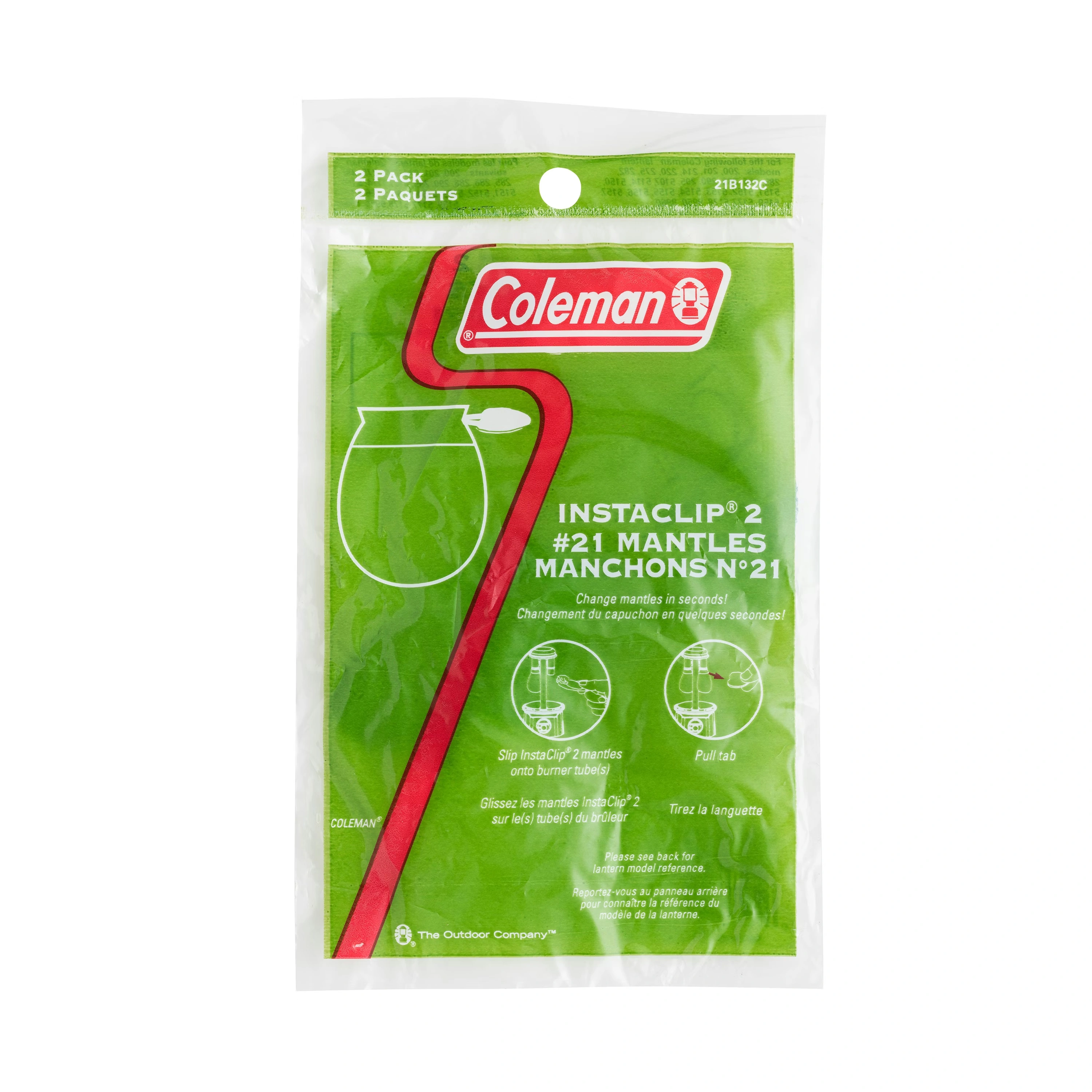 Coleman® Insta-Clip® II #21 Mantles, 2-Pack