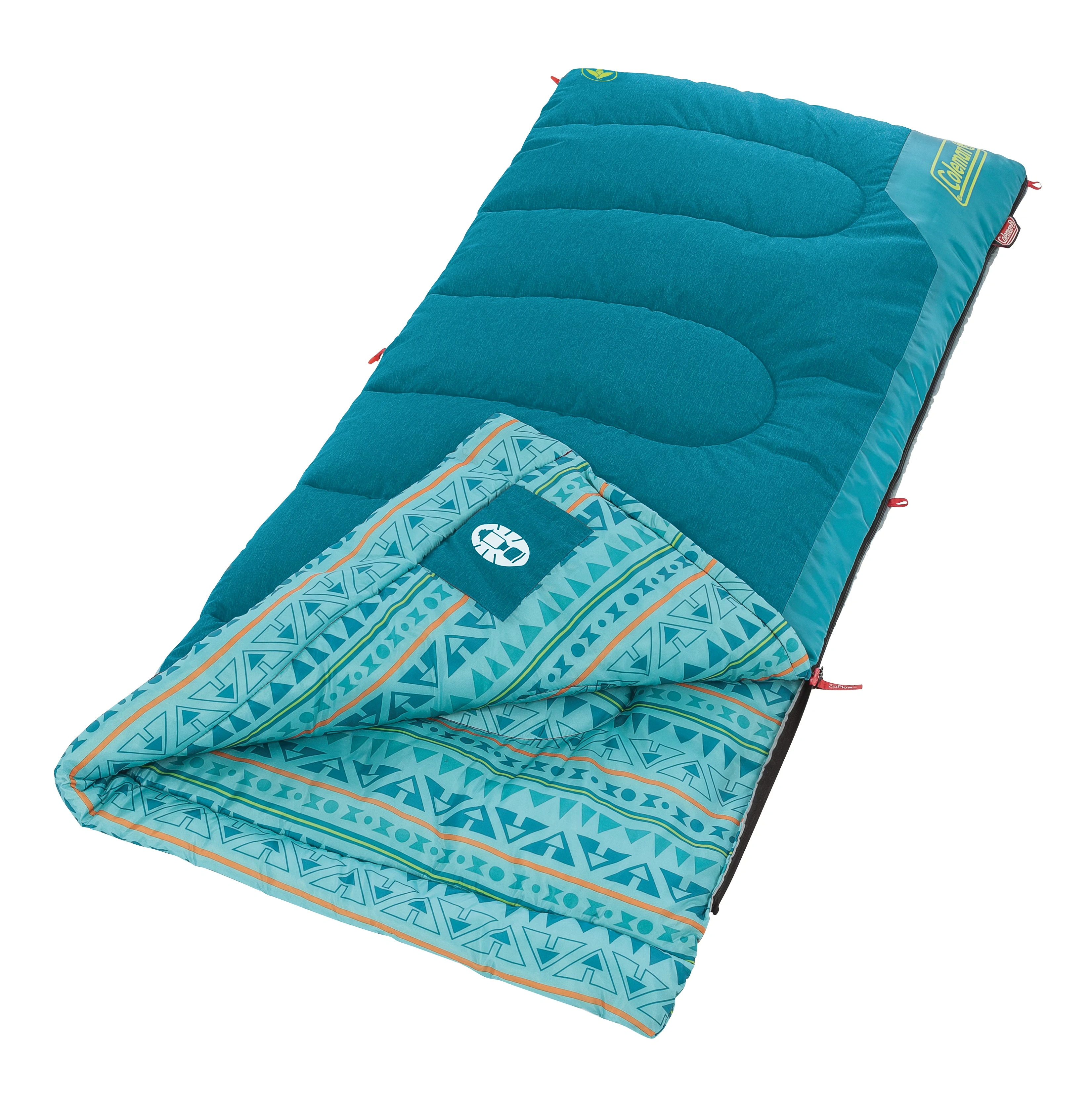 Kids 50°F Cool-Weather Sleeping Bag Teal