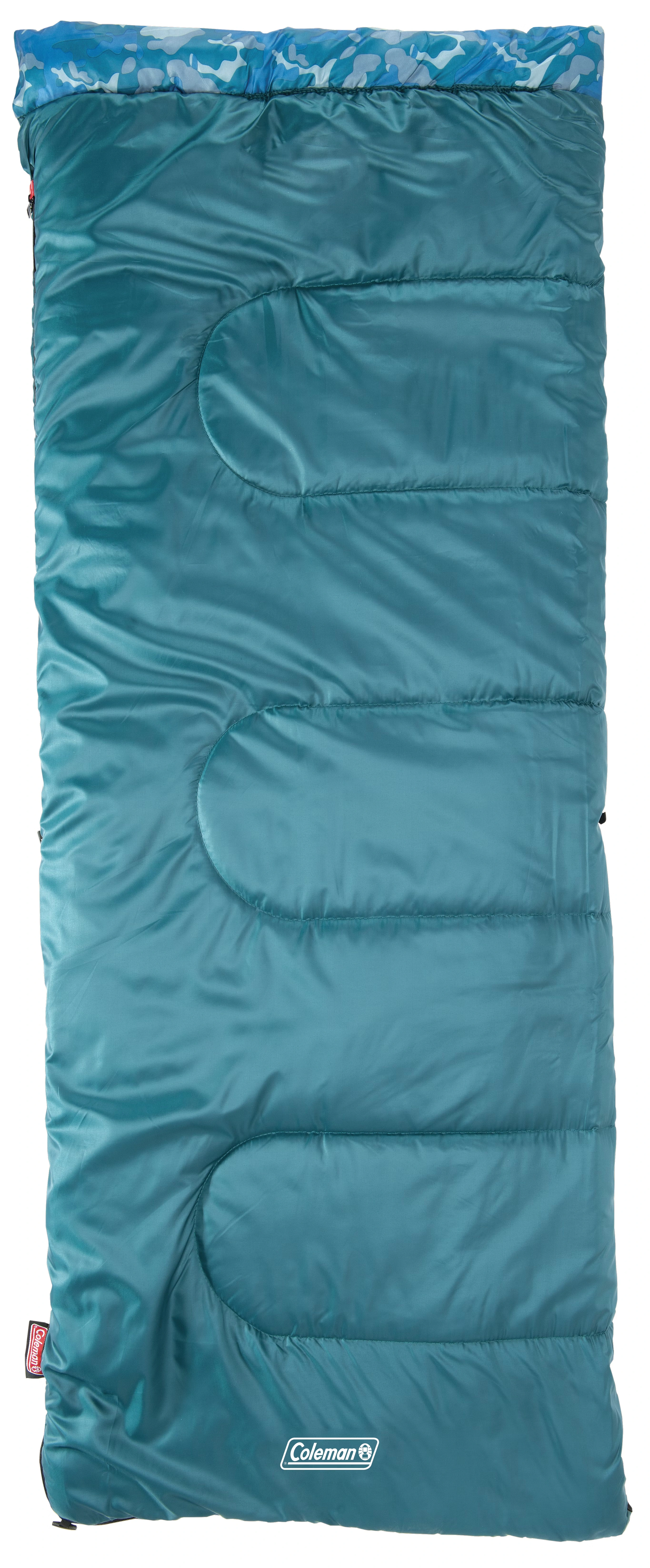 Kids Camo™ 45°F Youth Sleeping Bag, Blue Camo