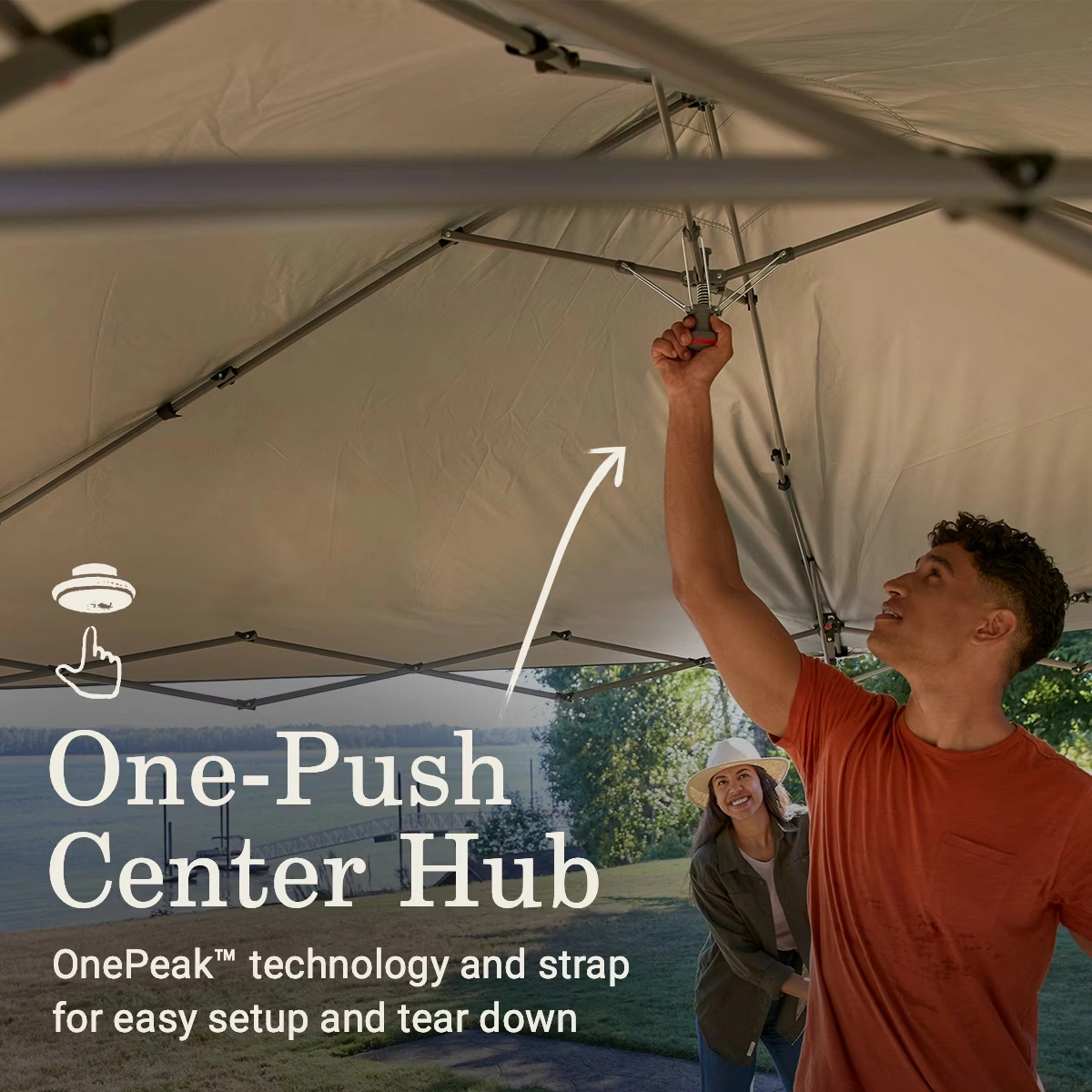 OASISâ„¢ Lite 10 x 10 Canopy with Sun Wall