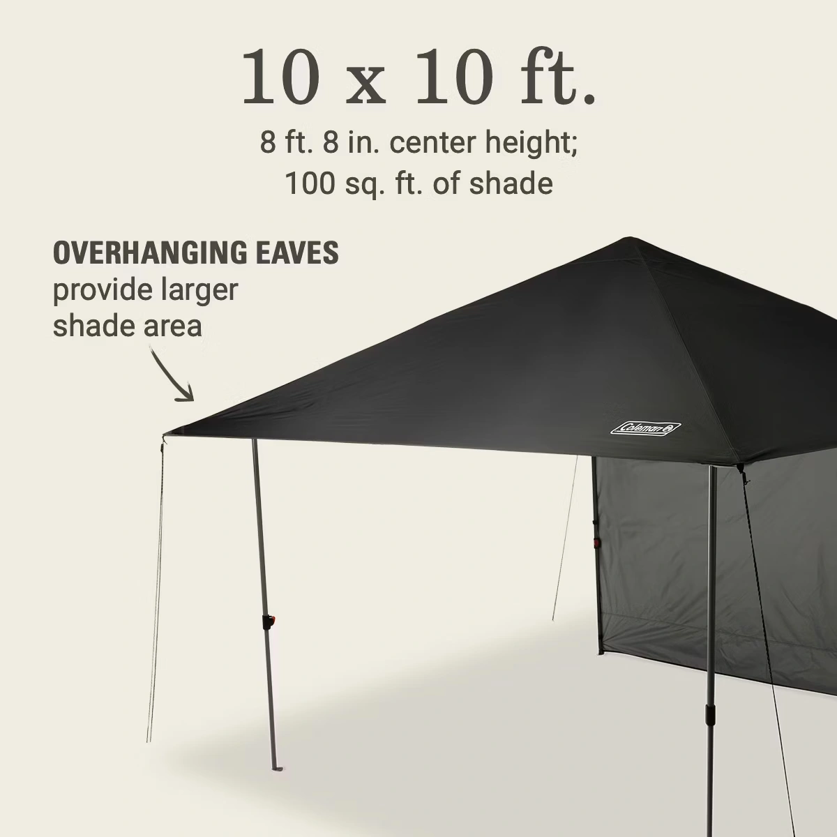 OASIS™ Lite 10 x 10 Canopy with Sun Wall 5 OASIS™ Lite 10 x 10 Canopy with Sun Wall