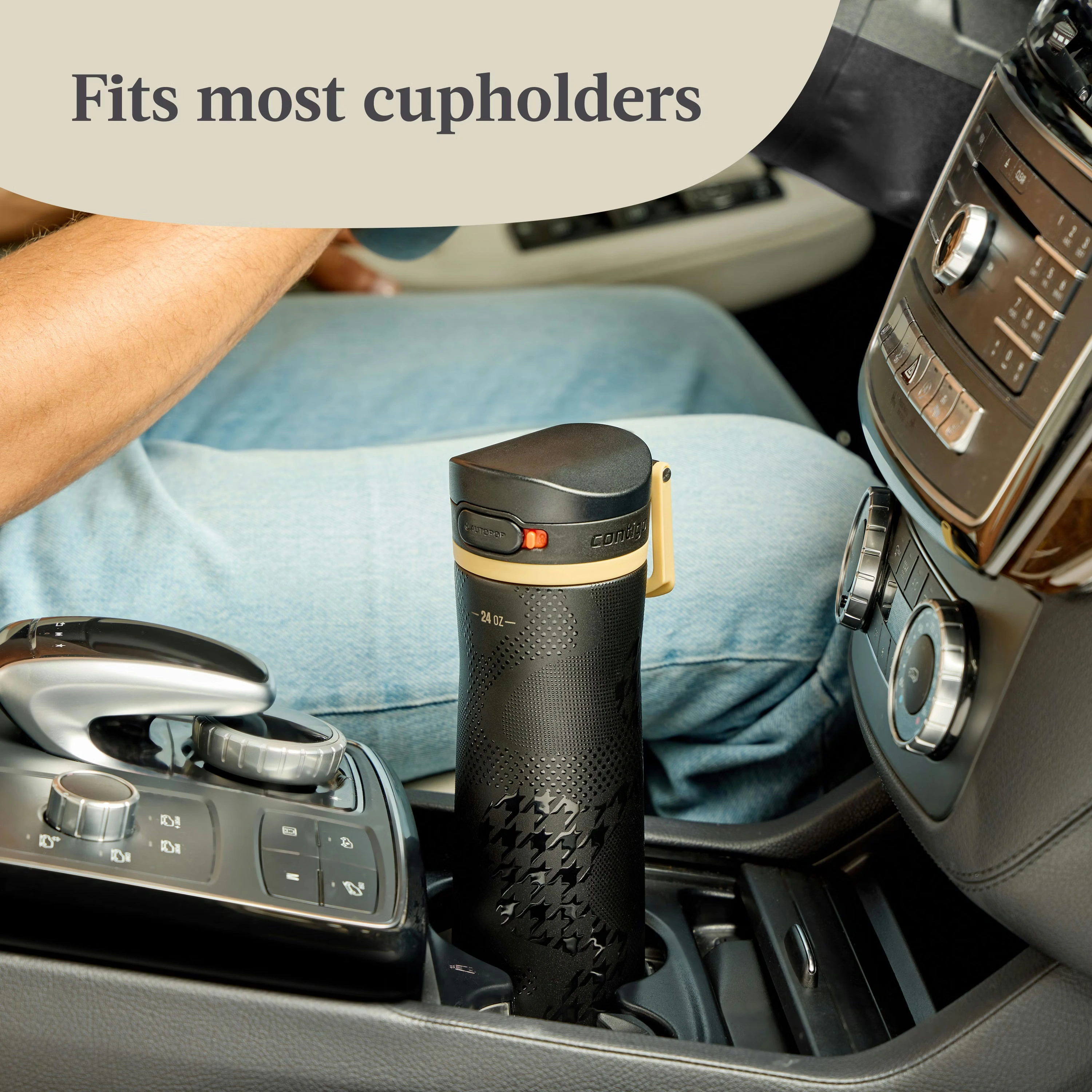 Contigo® x Ally Love Jackson Chill 2.0 Stainless Steel Water Bottle with AUTOPOP®  Lid, 24oz Licorice