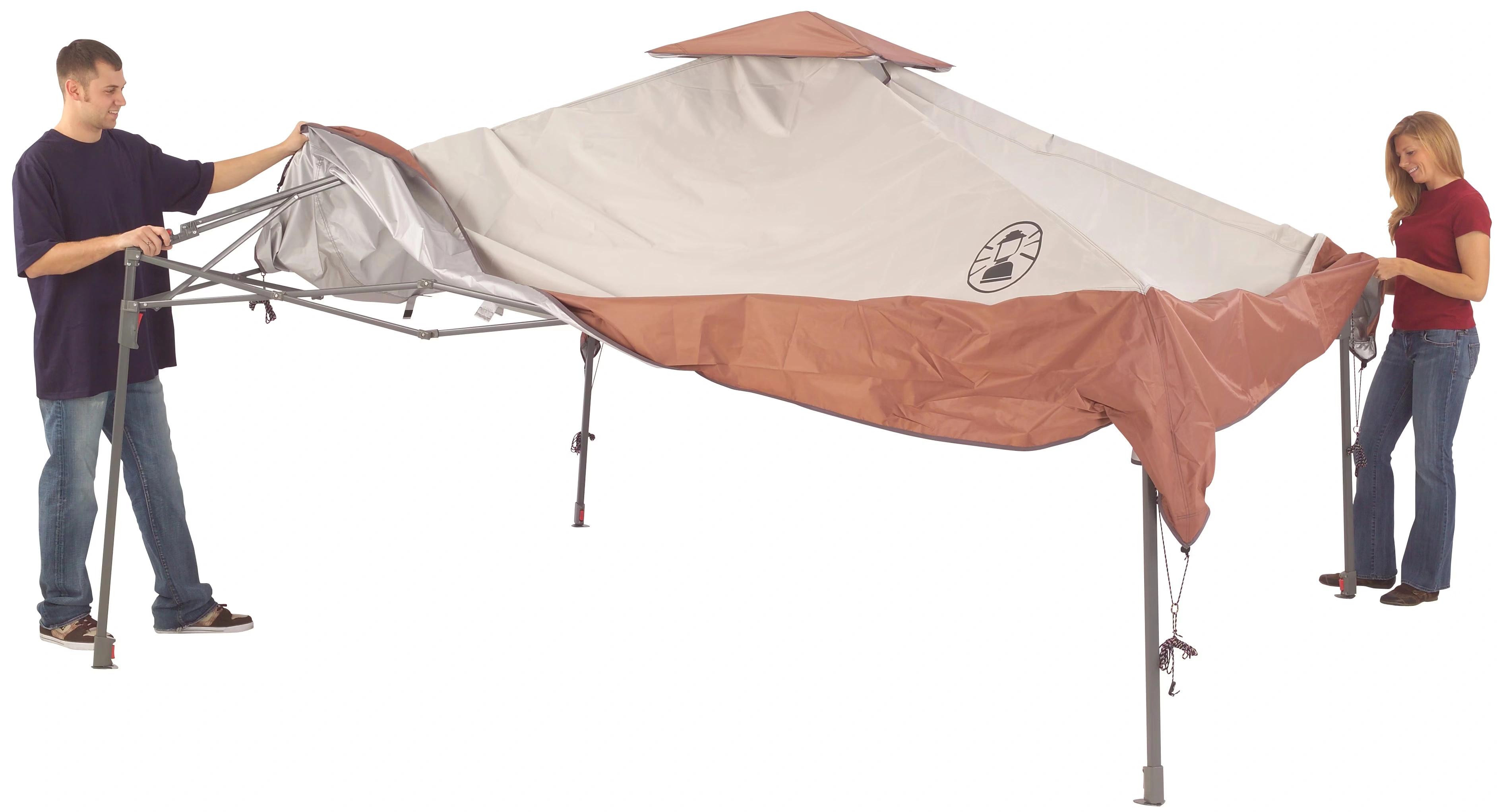 13 x 13 Instant Canopy Sun Shelter, Khaki 3 13 x 13 Instant Canopy Sun Shelter, Khaki