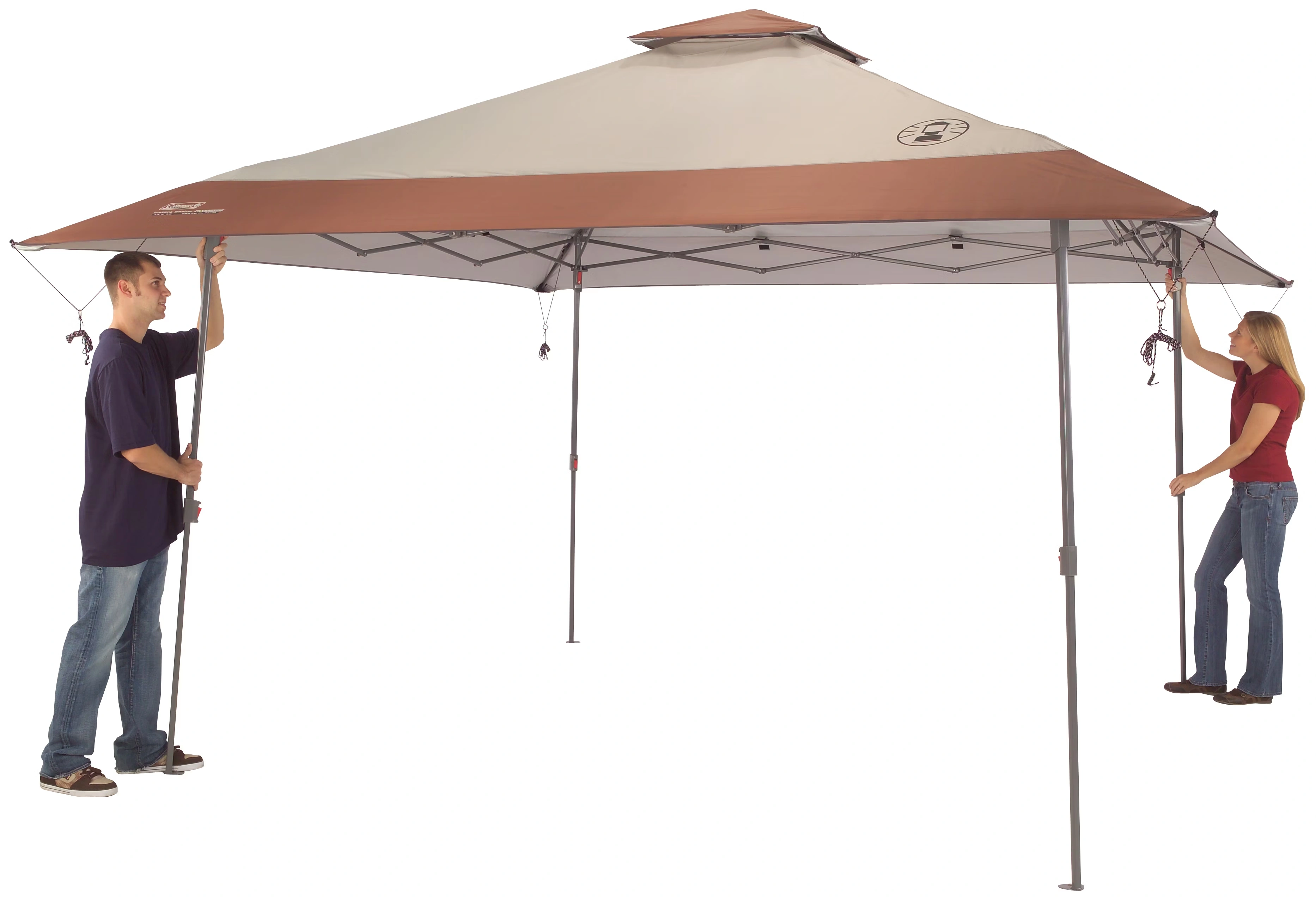 13 x 13 Instant Canopy Sun Shelter, Khaki 4 13 x 13 Instant Canopy Sun Shelter, Khaki