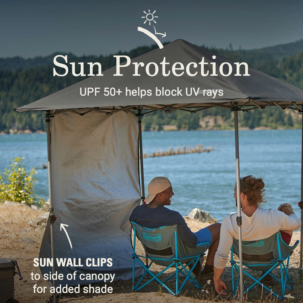 OASIS™ Lite 7 x 7 Canopy with Sun Wall