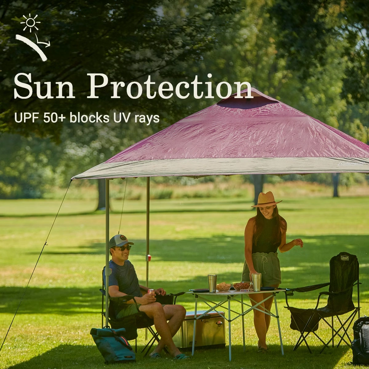 OASIS™ 10 x 10 Canopy Blackberry