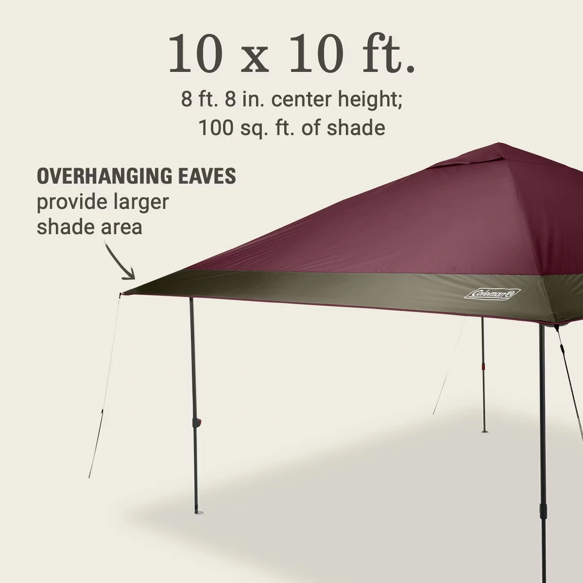 OASIS™ 10 x 10 Canopy Blackberry