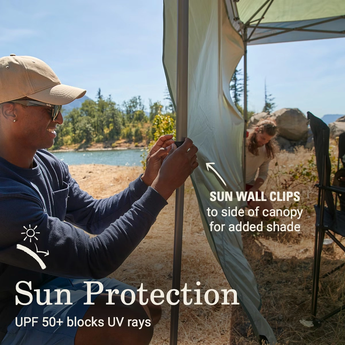 OASIS™ 10 x 10 Canopy with Sun Wall