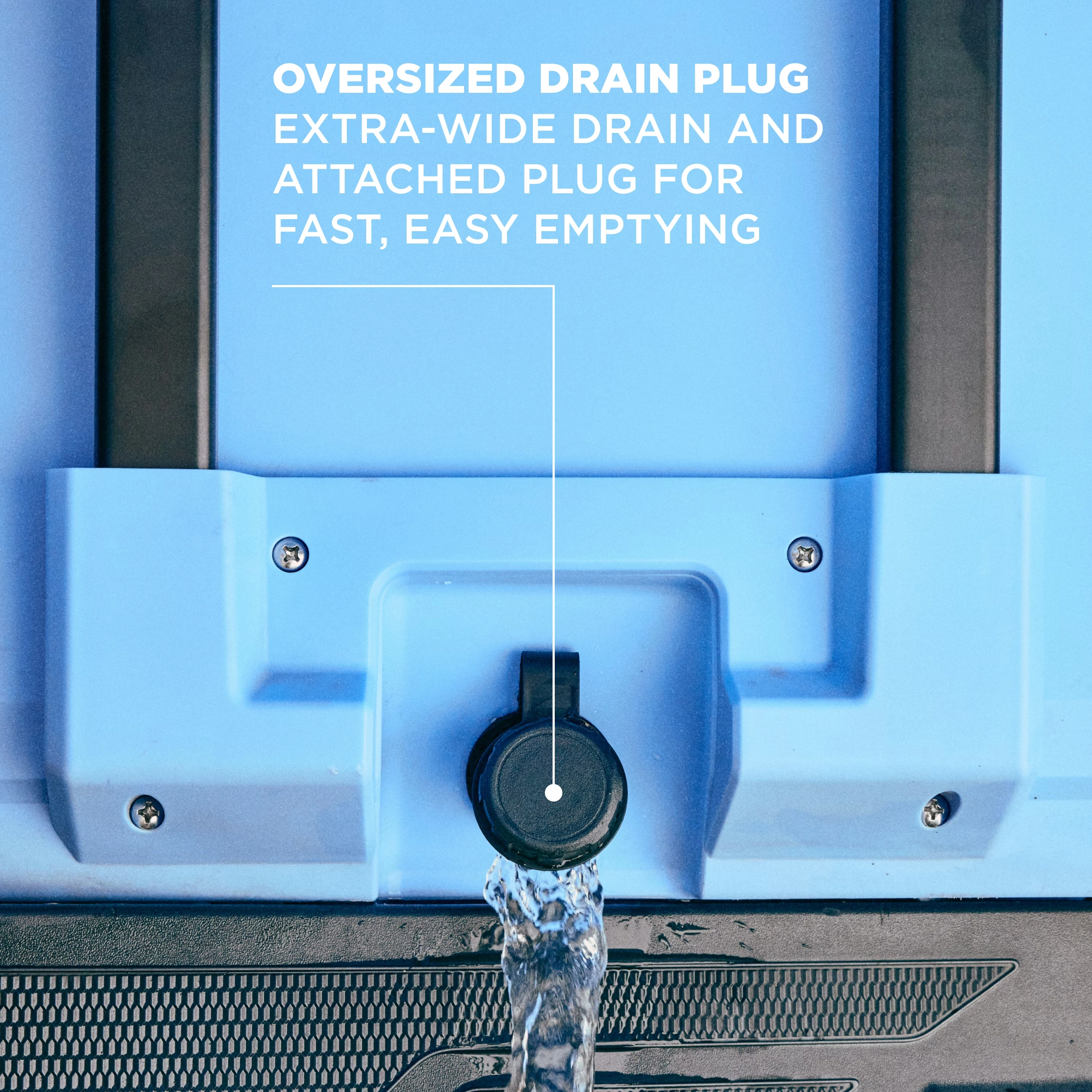 Coleman® Pro 55-Quart Wheeled Hard Cooler Blue Sky 9 Coleman® Pro 55-Quart Wheeled Hard Cooler Blue Sky