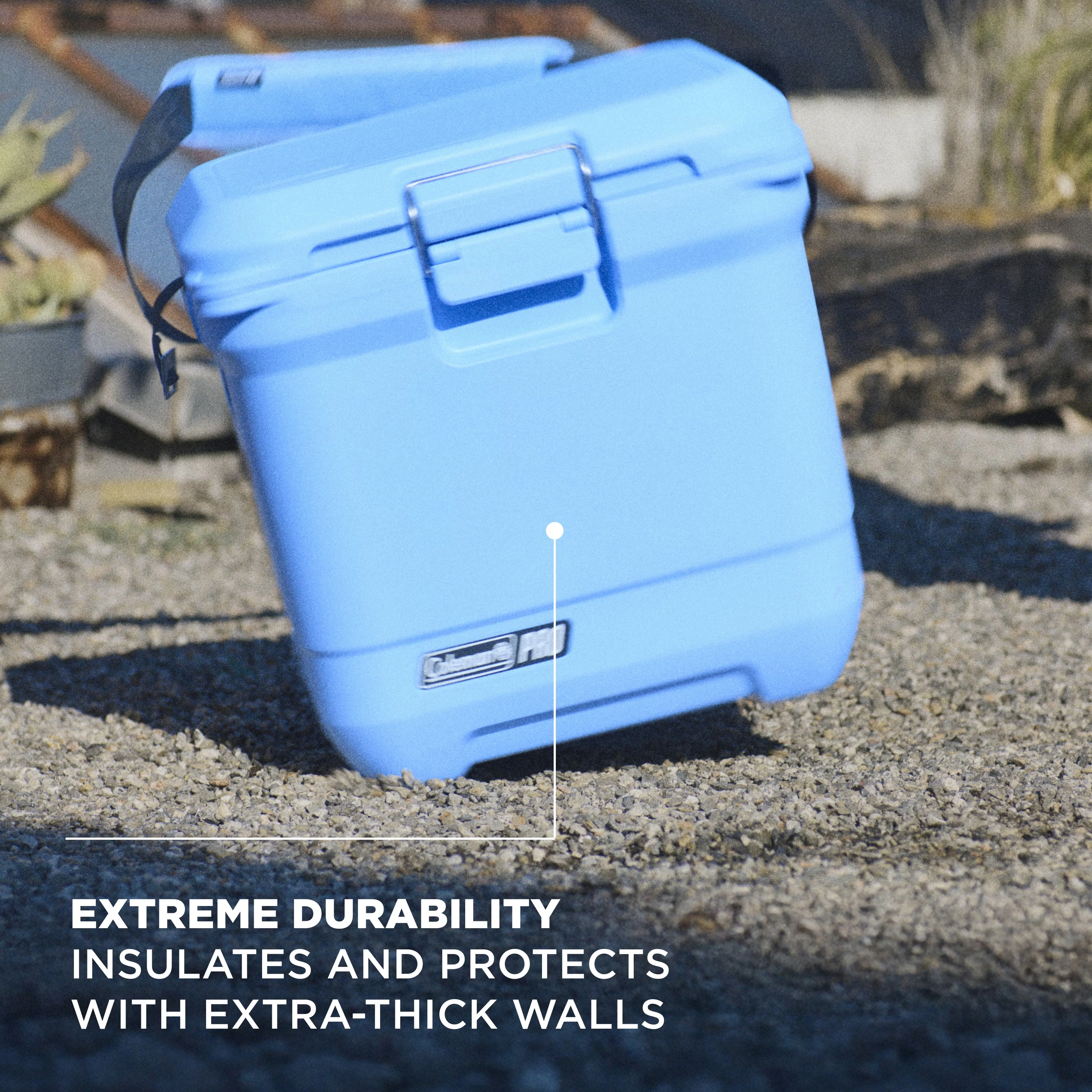Coleman® Pro 25-Quart Hard Cooler Blue Sky