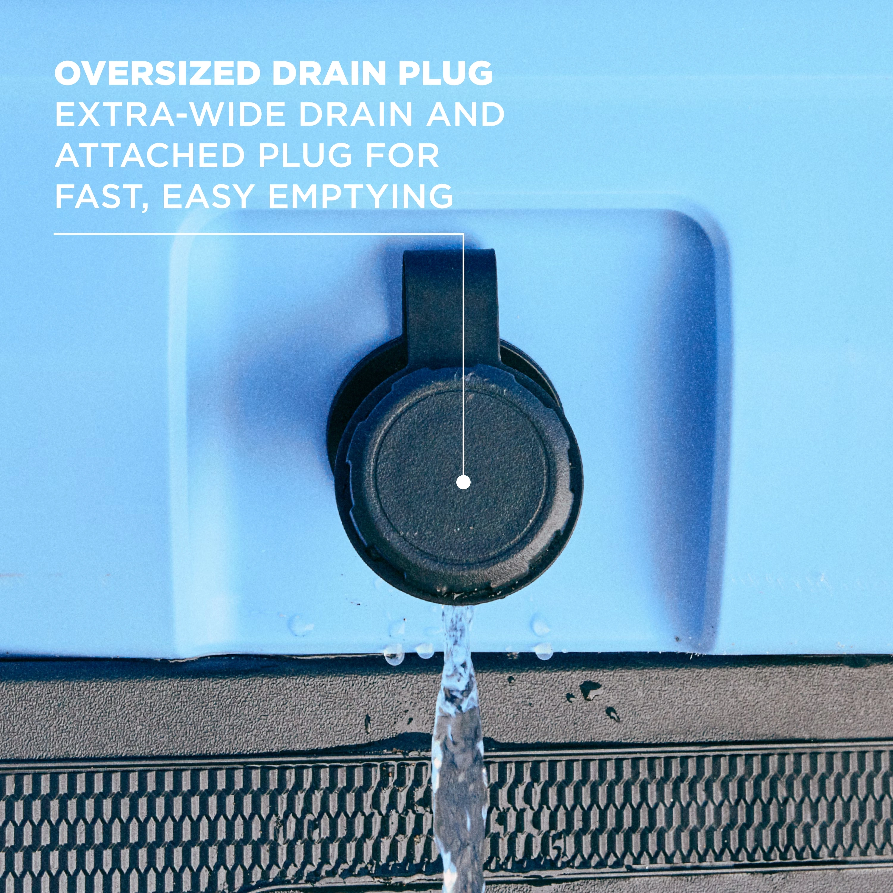 Coleman® Pro 25-Quart Hard Cooler Blue Sky 8 Coleman® Pro 25-Quart Hard Cooler Blue Sky