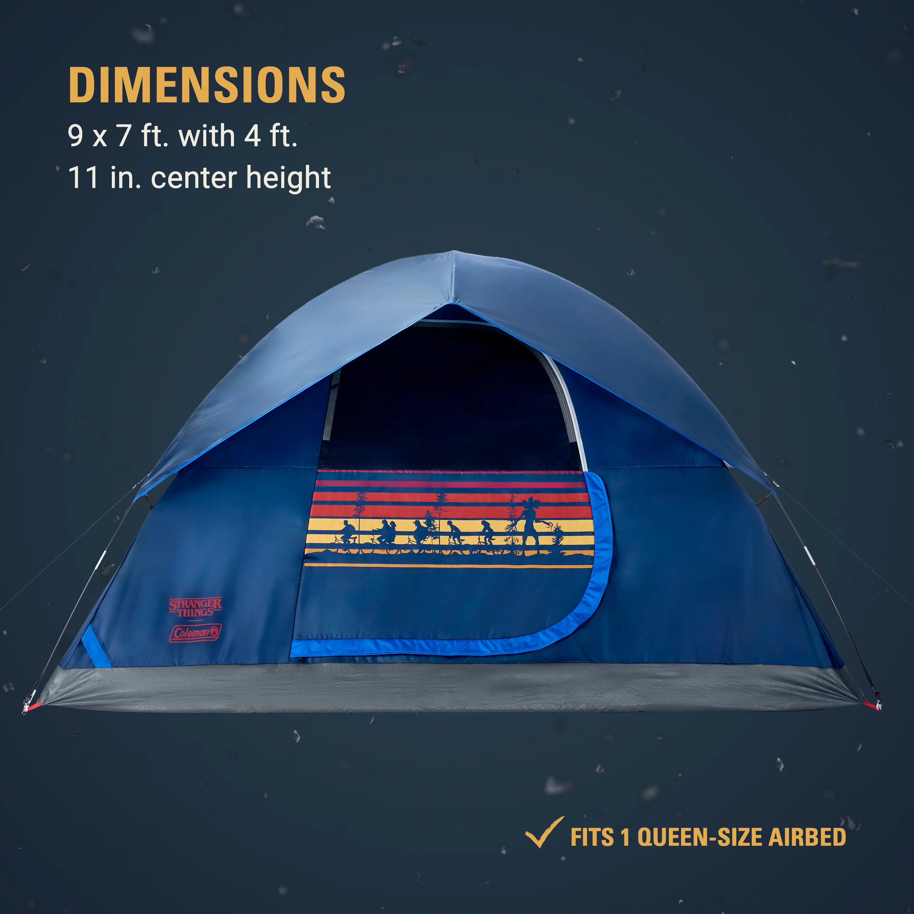 Stranger Things™ 4-Person Dome Tent 6 Stranger Things™ 4-Person Dome Tent