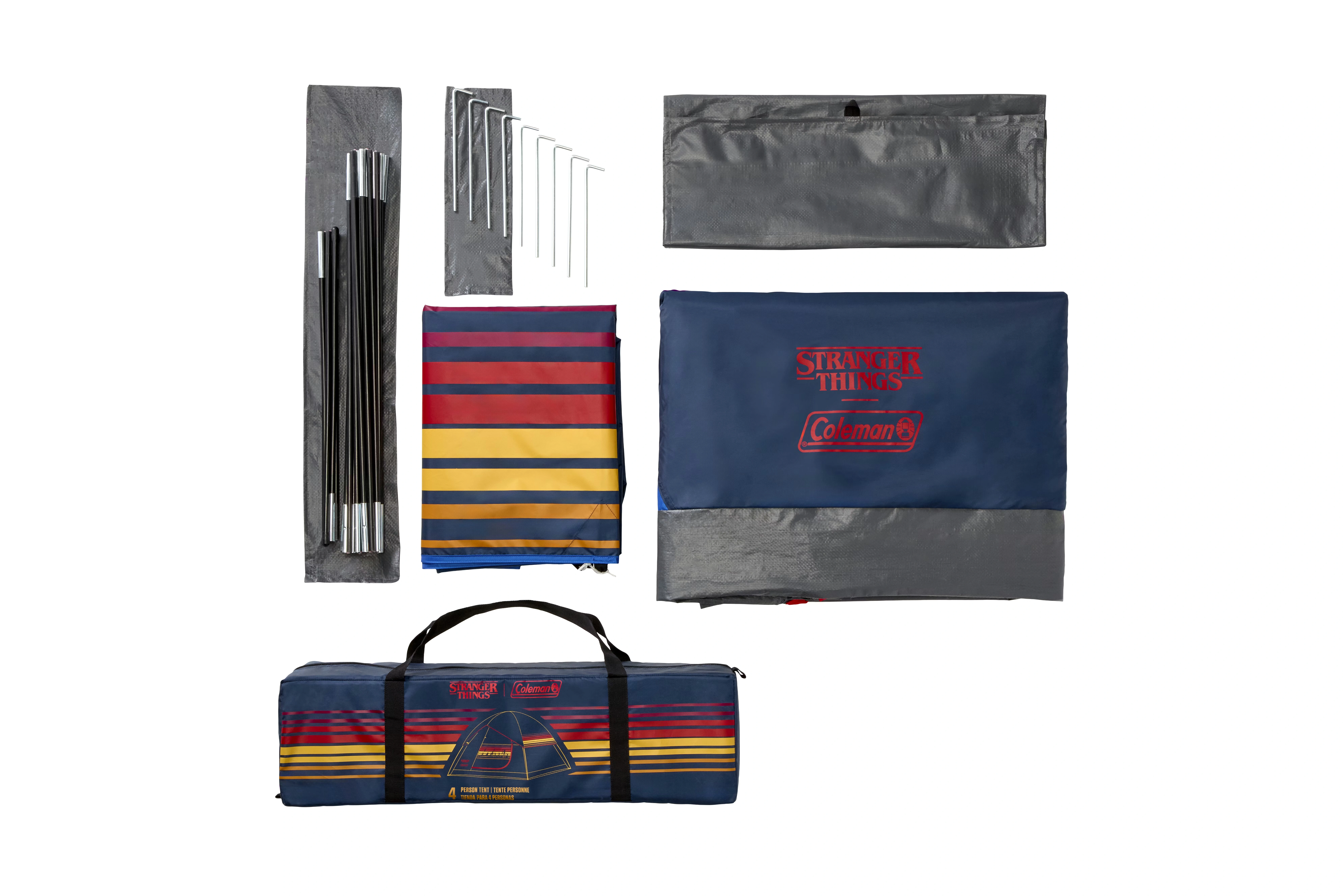 Stranger Things™ 4-Person Dome Tent 8 Stranger Things™ 4-Person Dome Tent