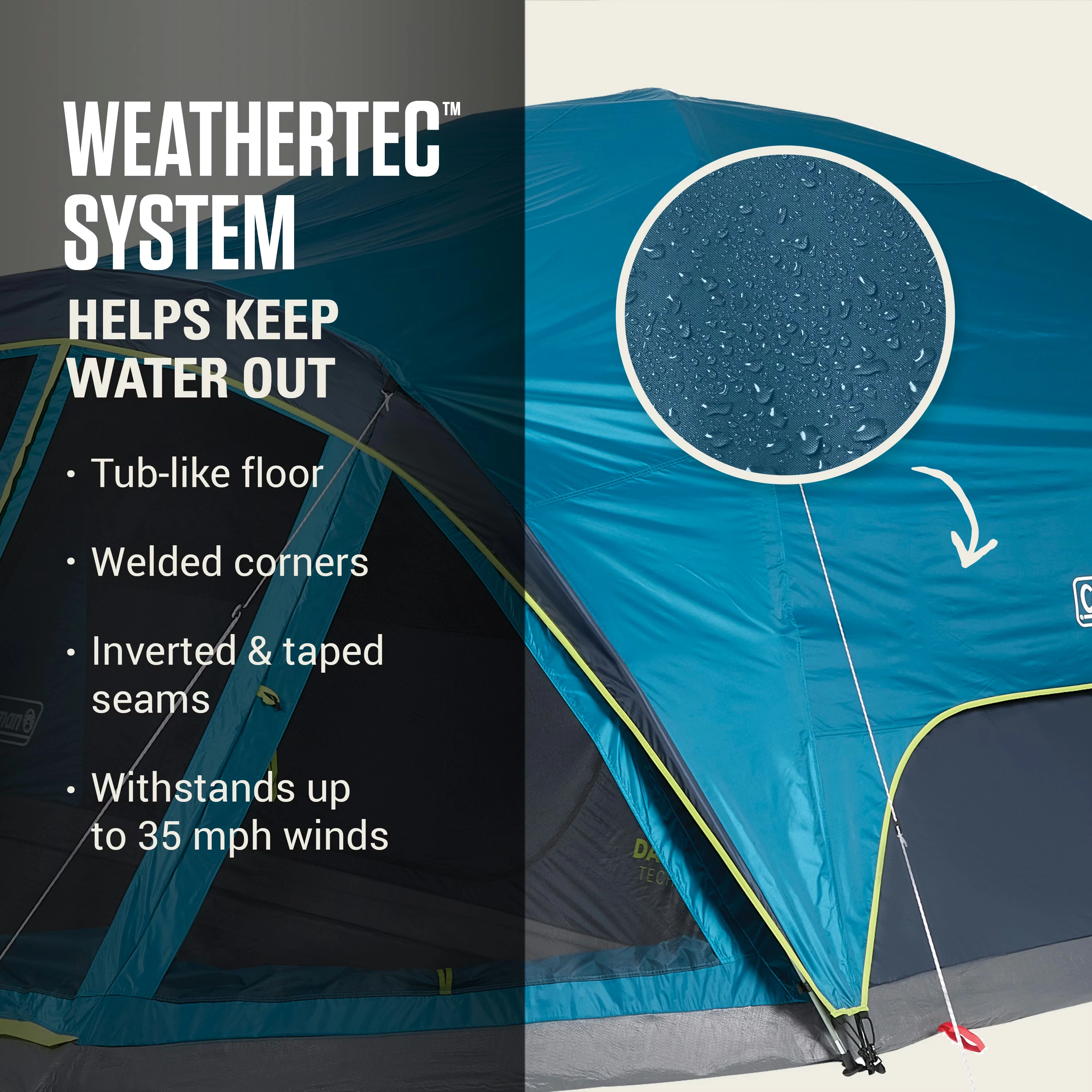 Skydome™ 8-Person Screen Room Camping Tent with Dark Room™ Technology 6 Skydome™ 8-Person Screen Room Camping Tent with Dark Room™ Technology
