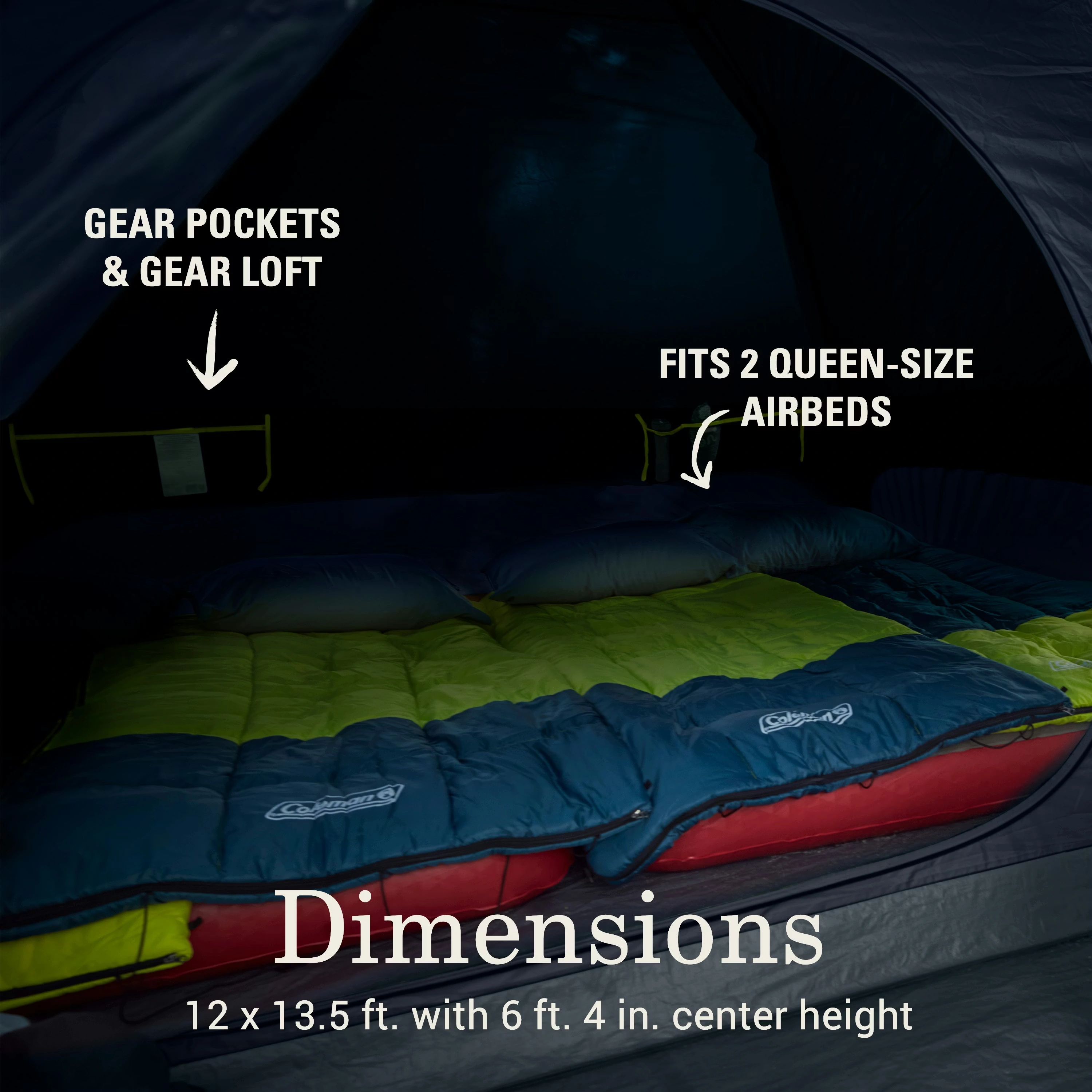 Skydome™ 8-Person Screen Room Camping Tent with Dark Room™ Technology 7 Skydome™ 8-Person Screen Room Camping Tent with Dark Room™ Technology