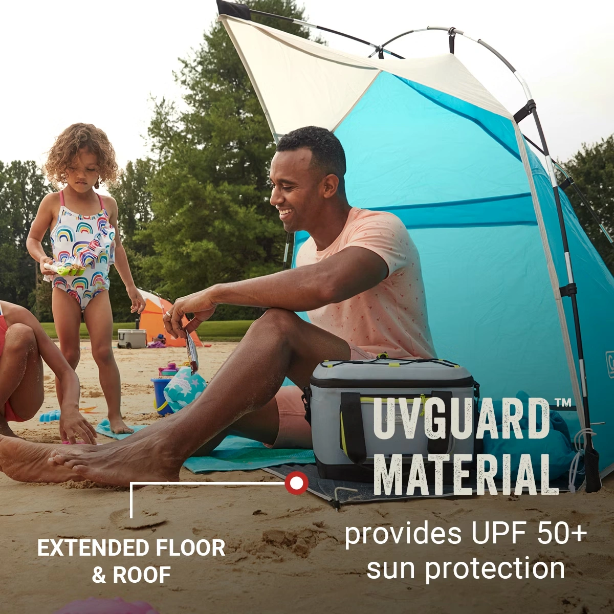 Skyshade™ Small Compact Beach Shade, Caribbean Sea 4 Skyshade™ Small Compact Beach Shade, Caribbean Sea