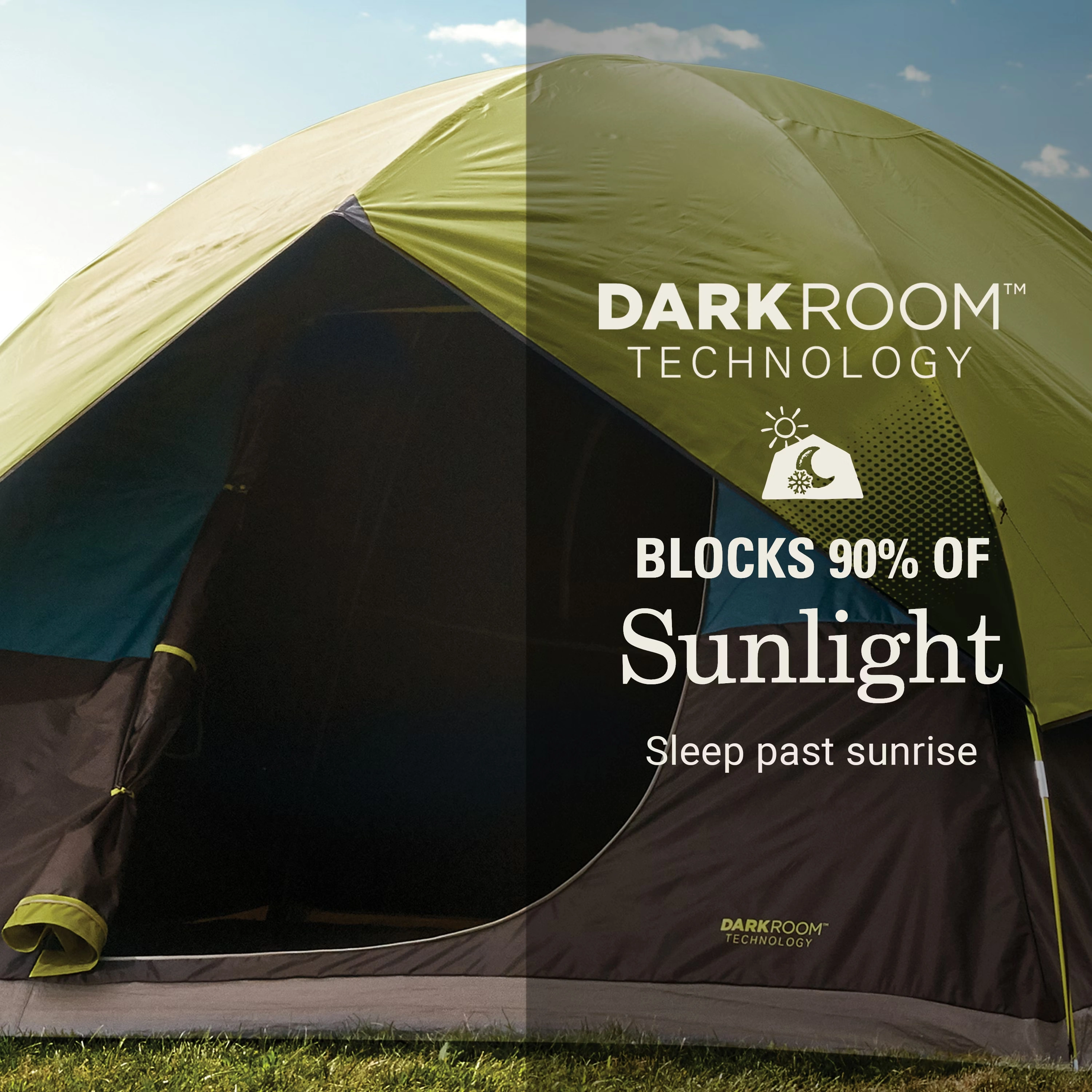 6-Person Dark Room Sundome Tent
