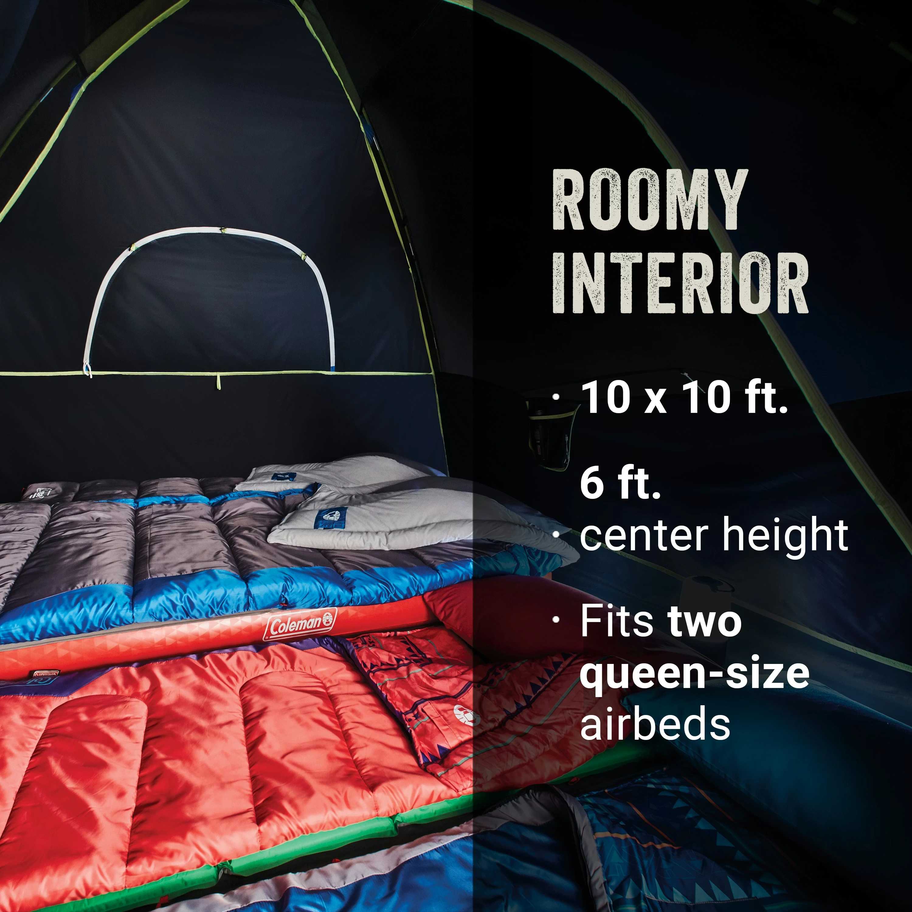 6-Person Dark Room Sundome Tent 5 6-Person Dark Room Sundome Tent