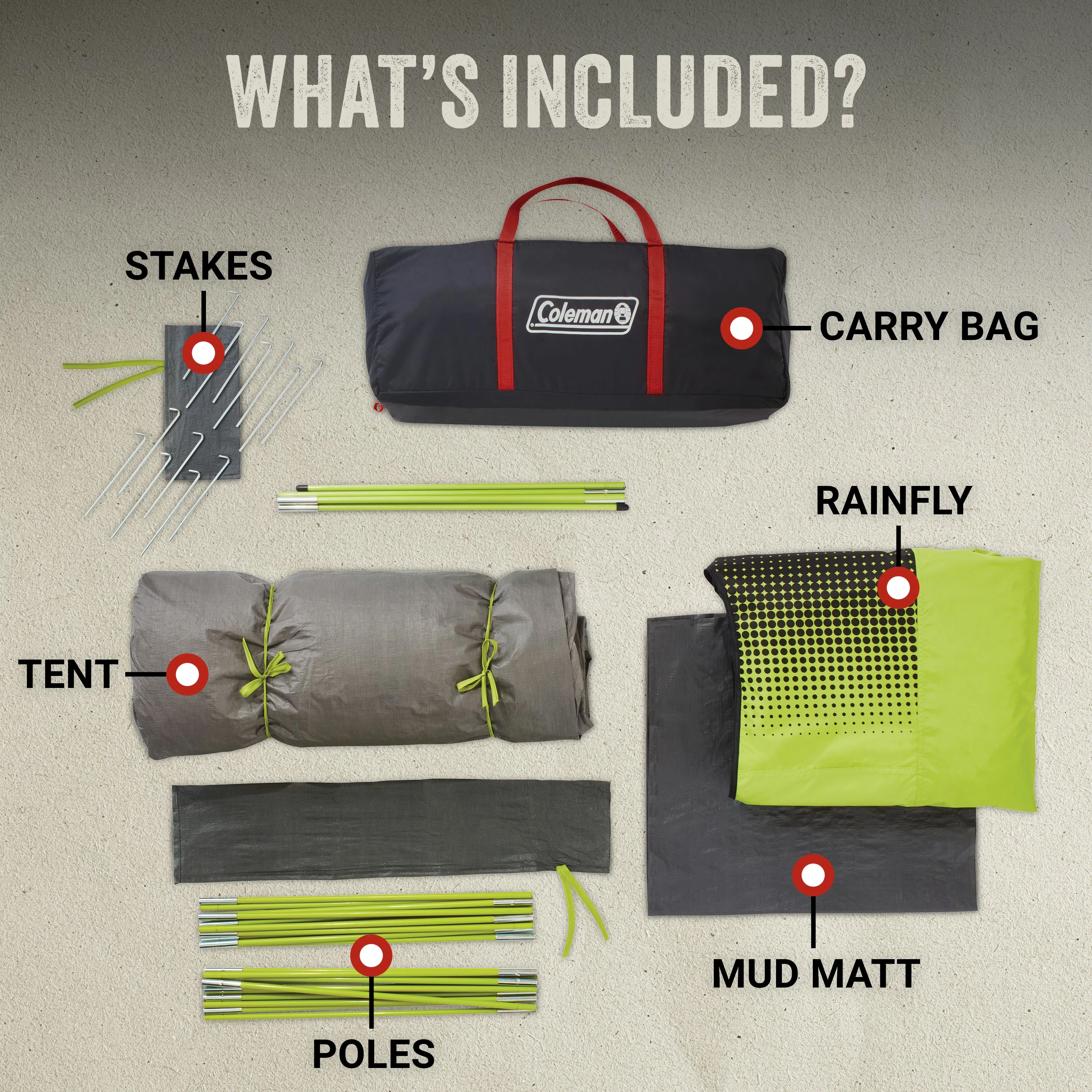 6-Person Dark Room Sundome Tent 6 6-Person Dark Room Sundome Tent