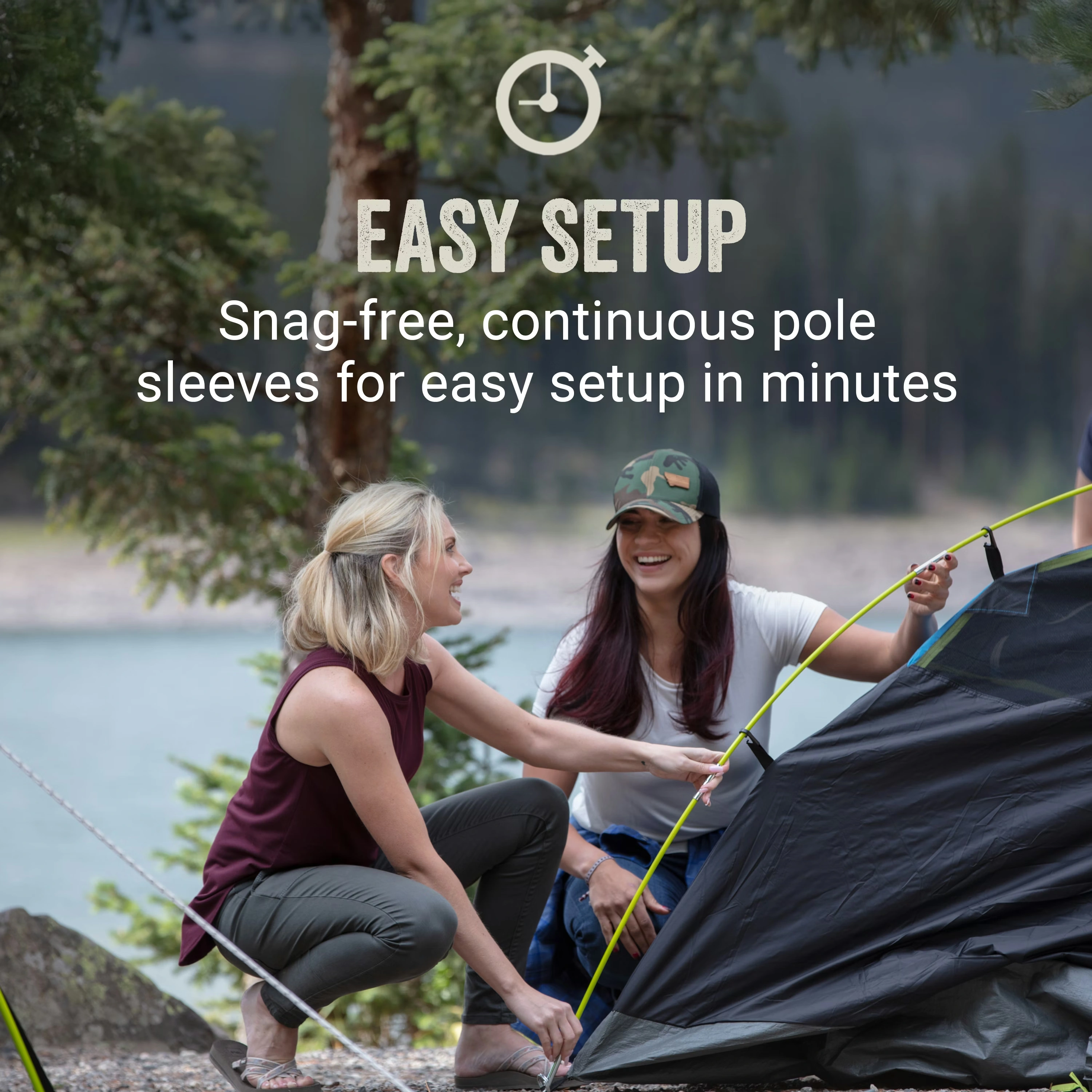 4-Person Dark Room Sundome Tent 3 4-Person Dark Room Sundome Tent