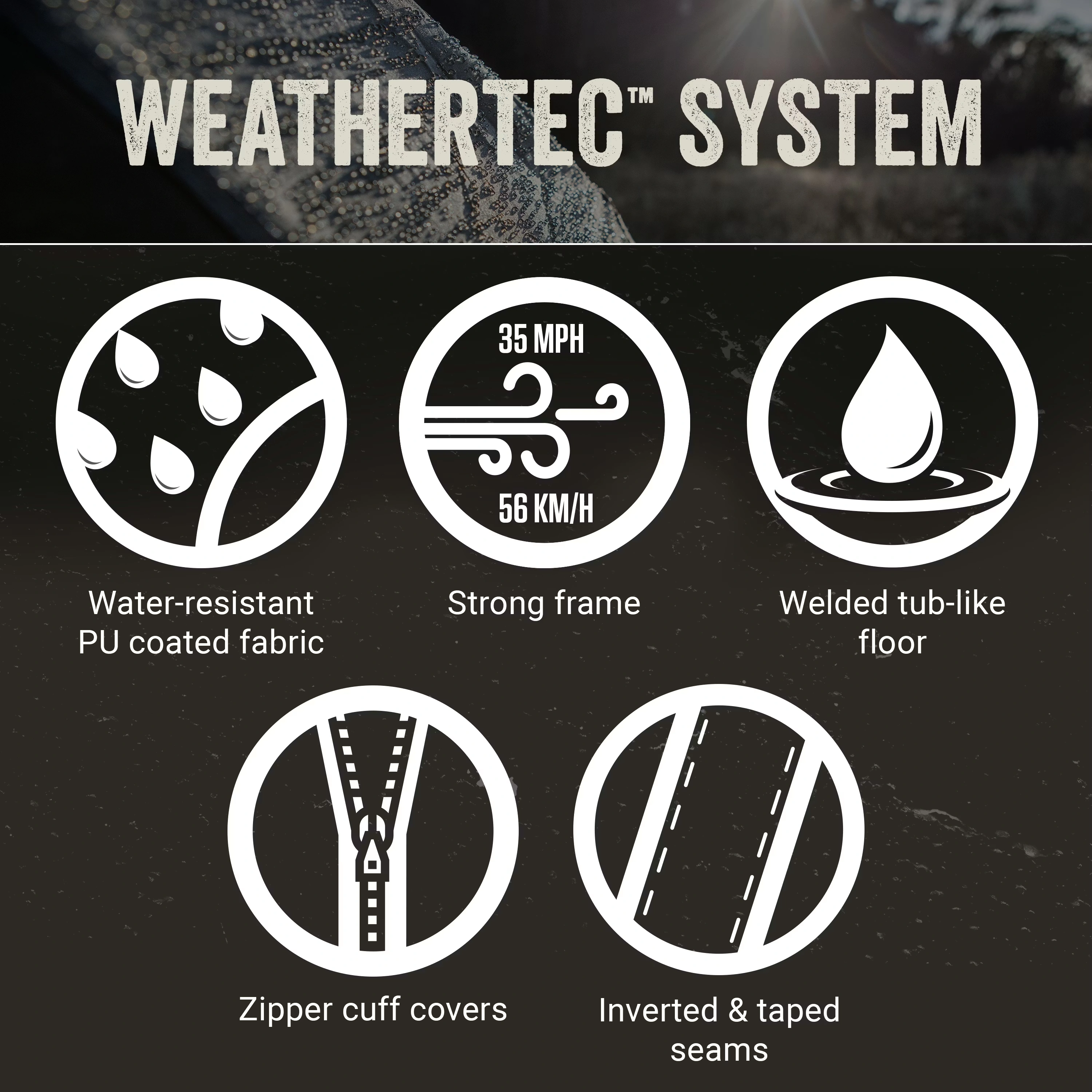 4-Person Dark Room Sundome Tent 4 4-Person Dark Room Sundome Tent