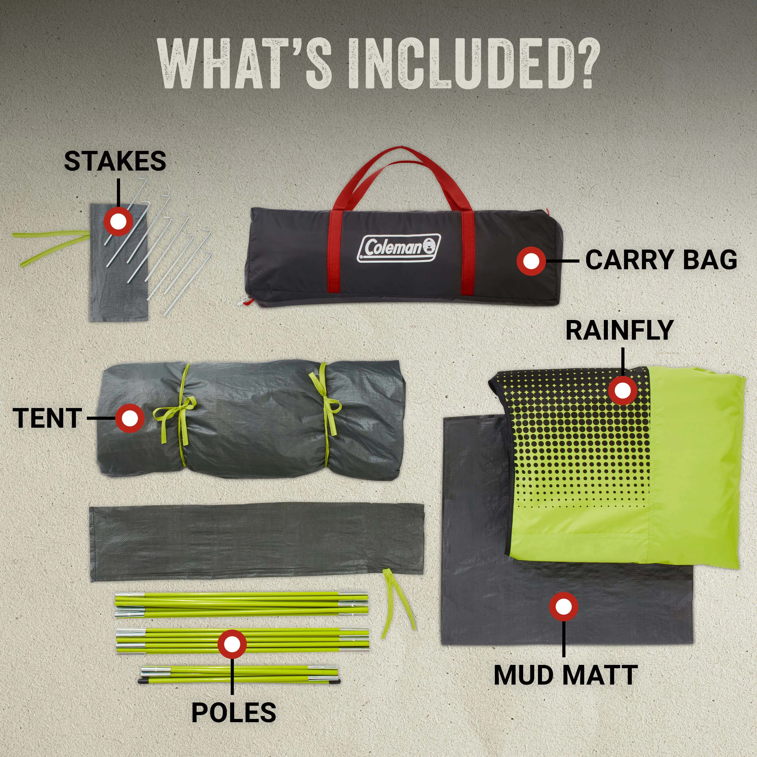 4-Person Dark Room Sundome Tent 6 4-Person Dark Room Sundome Tent